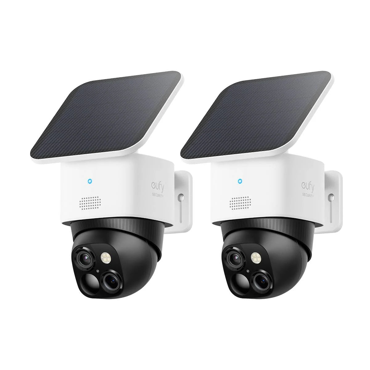Eufy Security SoloCam S340, Solar Security Camera, Wireless Outdoor Camera, 360° Pan & Tilt Surveillance, No Blind Spots, 2.4 GHz Wi-Fi, No Monthly T81701W1 - MadeInUSA