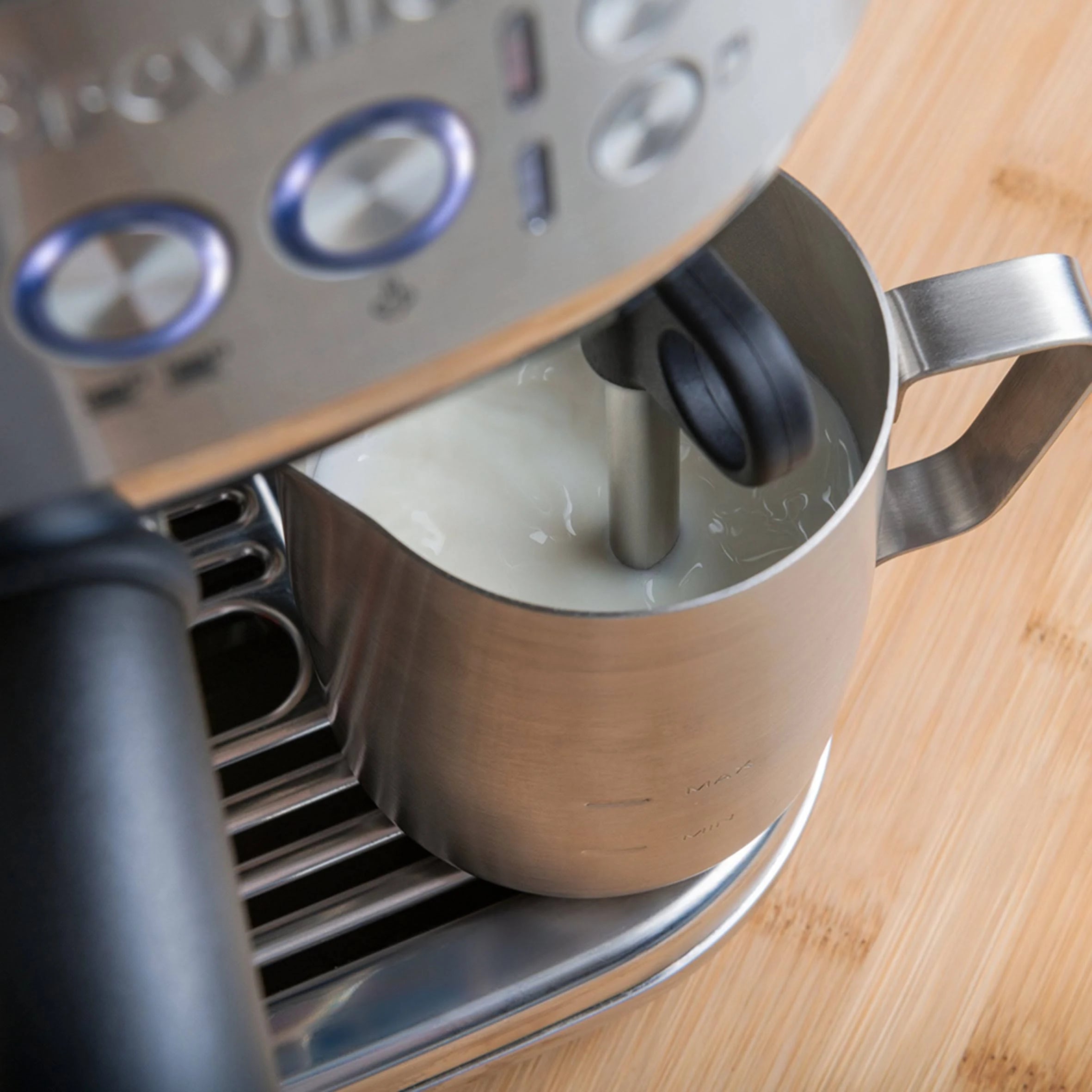 Breville Bambino Plus Espresso Machine Stainless Steel - MadeInUSA