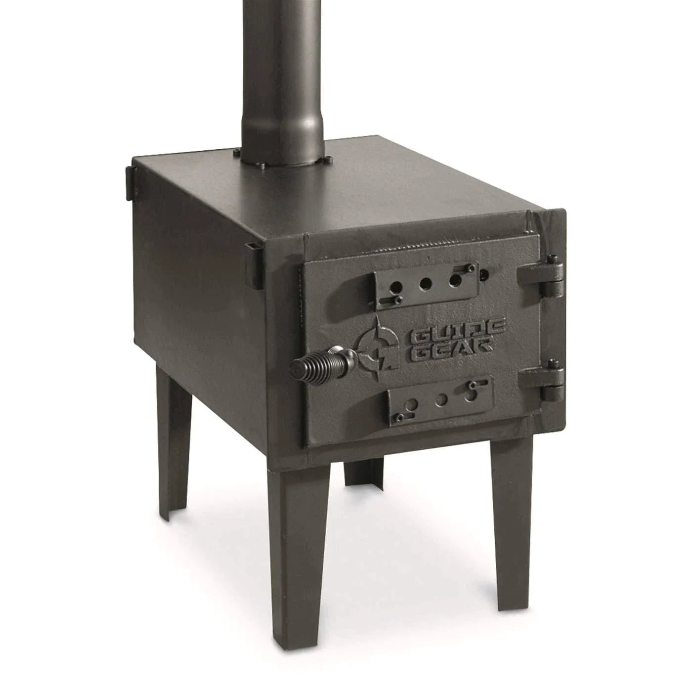 Guide Gear Outdoor Wood Stove, Black - MadeInUSA