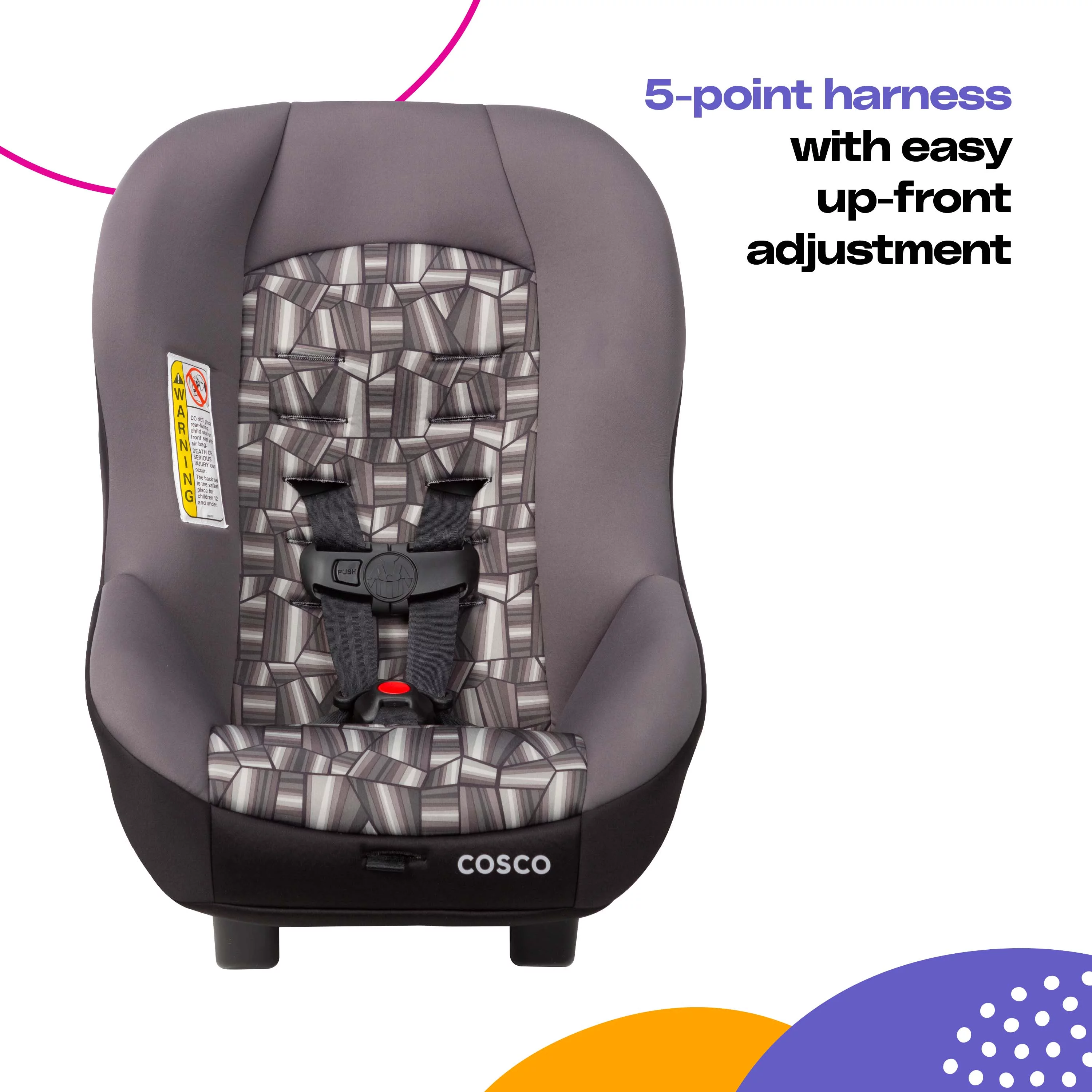 Cosco Kids Scenera NEXT Convertible Car Seat, Otto - MadeInUSA