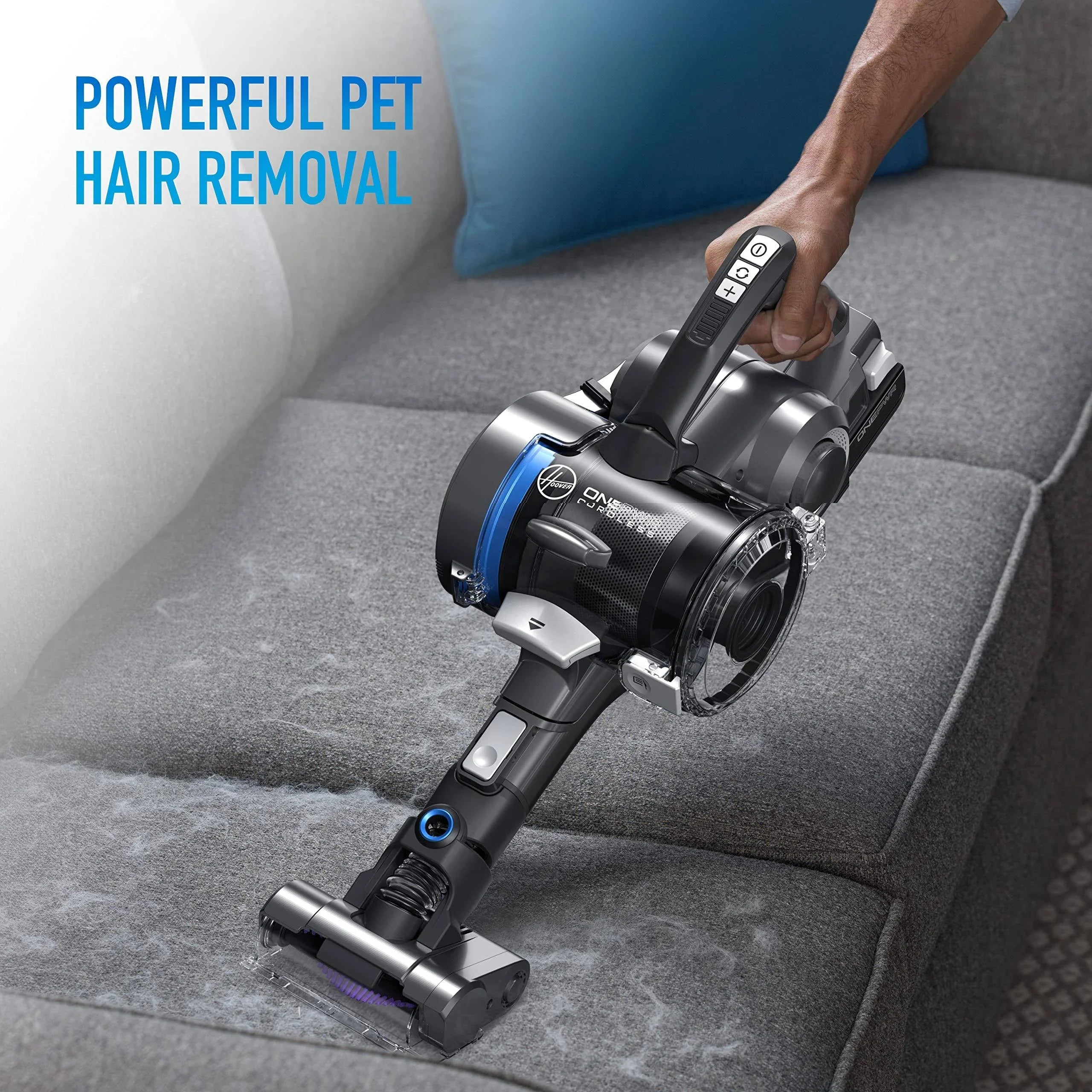 Hoover Onepwr Blade Max Pet Cordless Stick Vacuum Cleaner, Lightweight, BH53354V, Purple - MadeInUSA