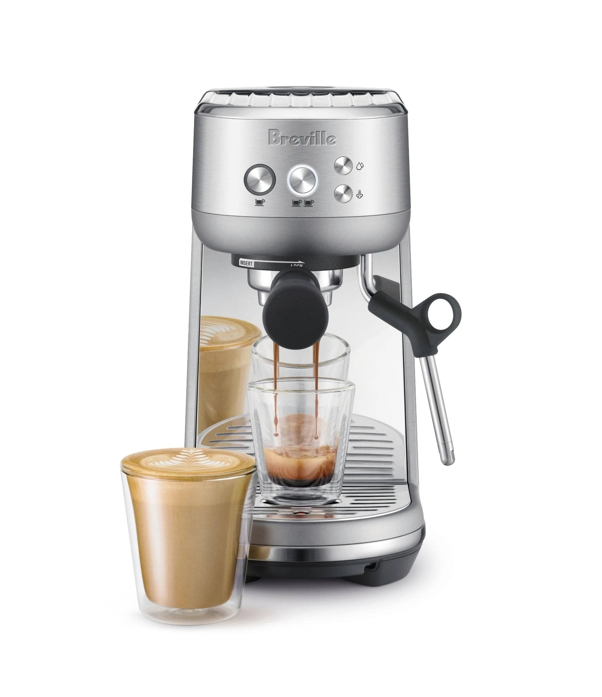 Breville Bambino Espresso Machine ,Stainless - MadeInUSA