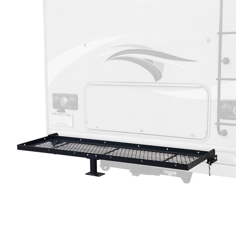 Elevate Outdoor 71.75in W Rear RV Frame Storage Rack - 200 lb. Capacity - MadeInUSA