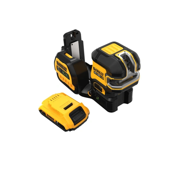 20V MAX LithiumIon Cordless Green Line 5Spot Laser Kit 2.0 Ah - MadeInUSA