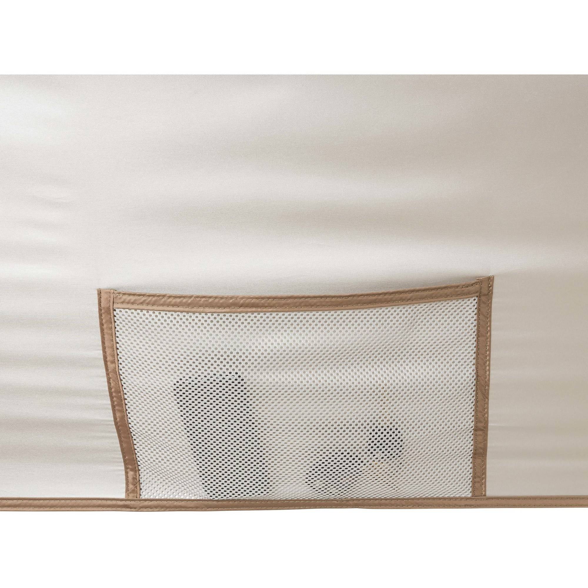 Ozark Trail 13' x 13' Beige Instant Outdoor Canopy with UV Protection - MadeInUSA