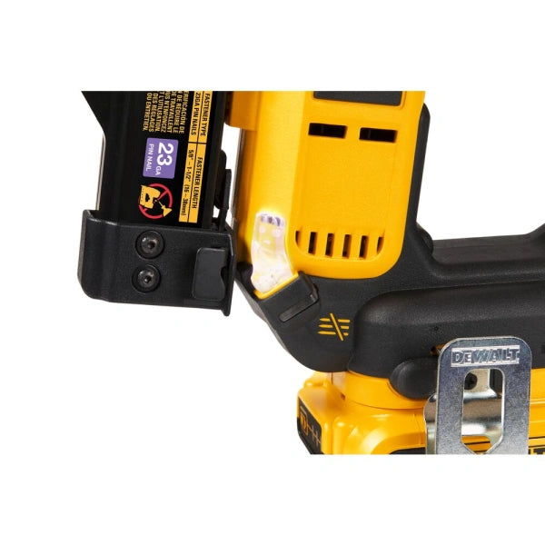 23 Gauge 112 ATOMIC Compact Series 20V MAX Brushless Cordless Pin Nailer Kit 2.0 Ah - MadeInUSA