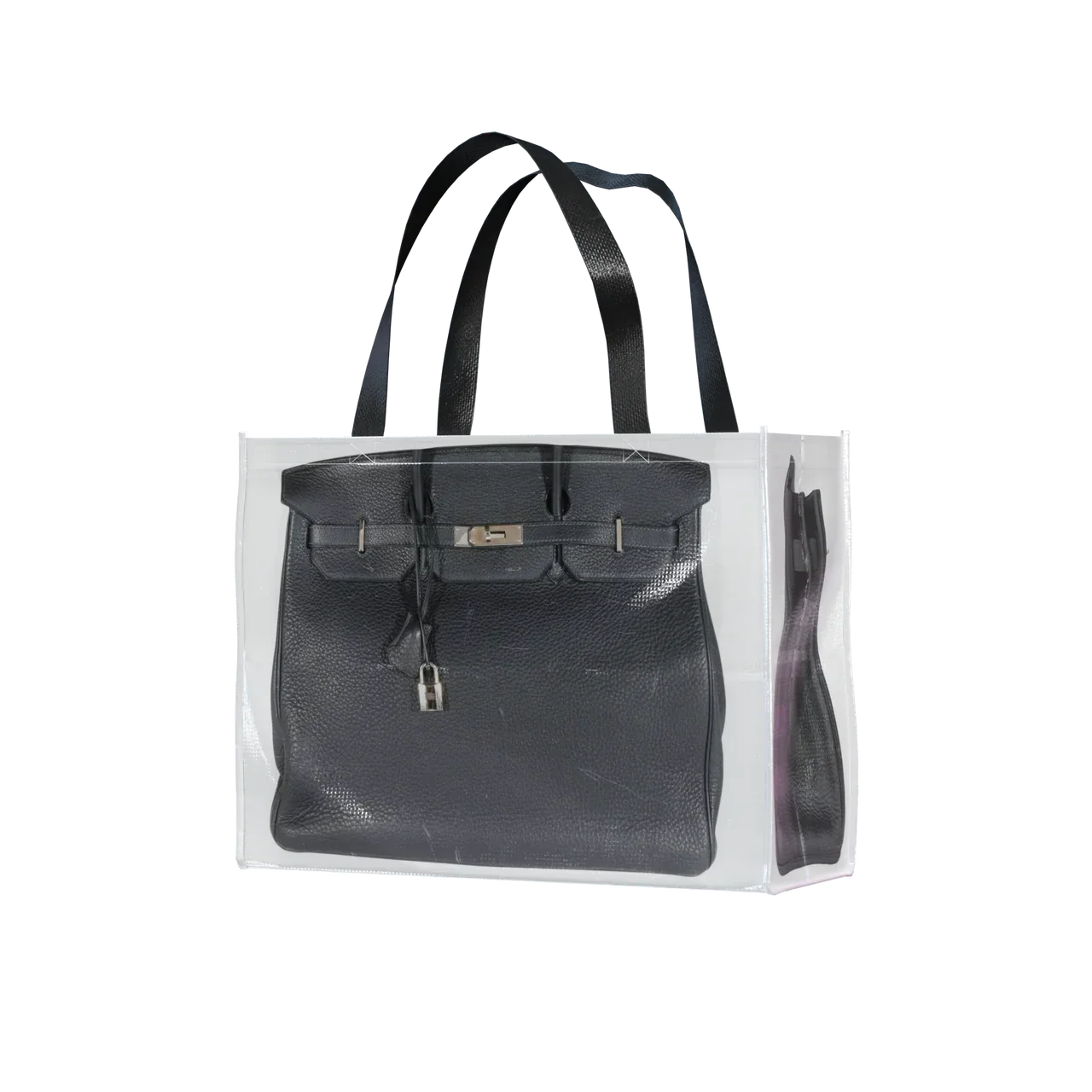 Grocery Bags Creative Parody Platinum Bag Print Woven Bag Fire Over The Net Birkin Fitness Casual Bag