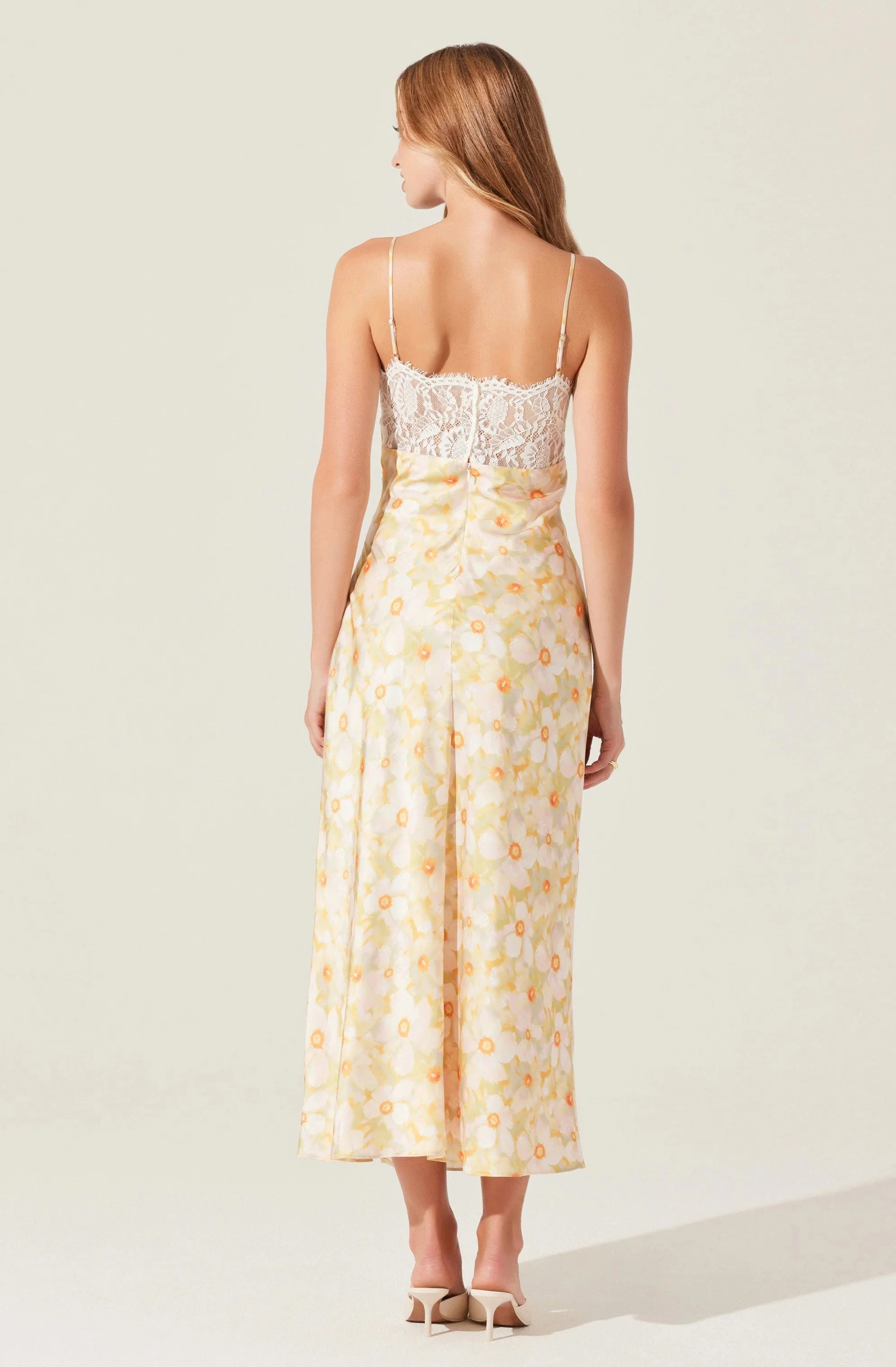 Ivanna Floral Lace Maxi Dress