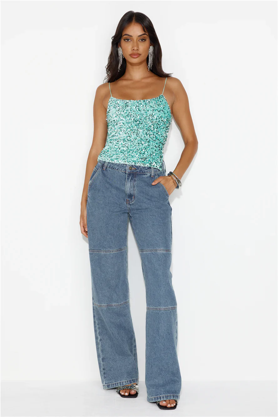 LIONESS Freedom Jean Blue Denim