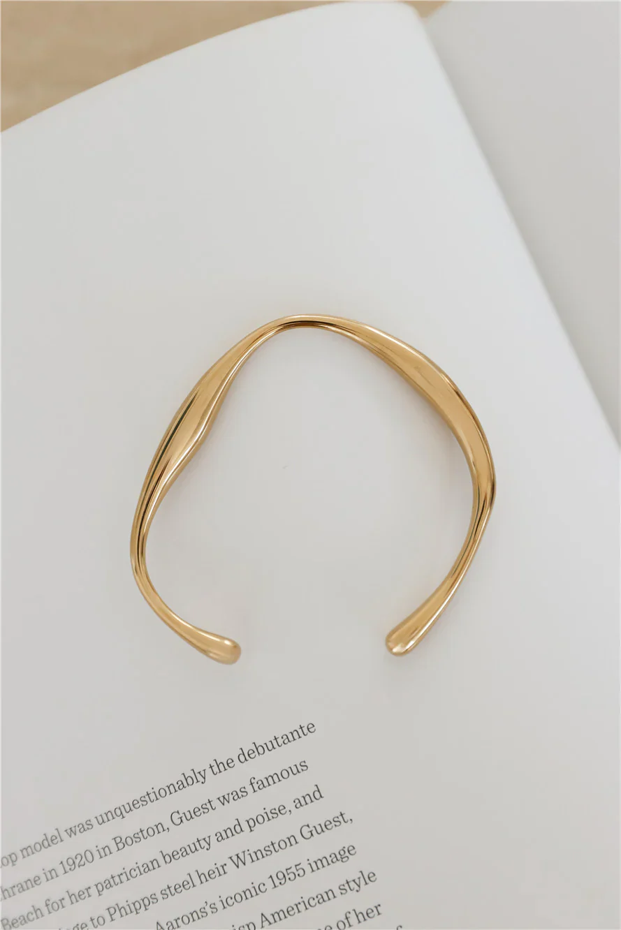Haute Girl Cuff Bracelet Gold