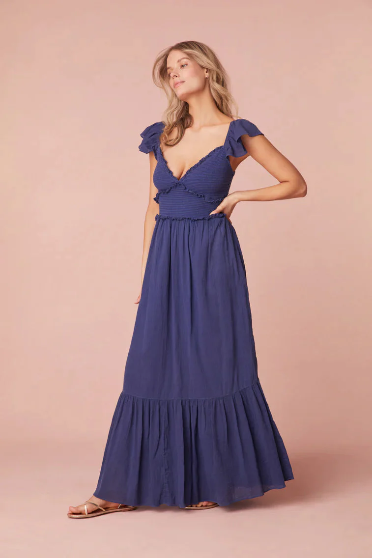 Katina Cotton Maxi Dress