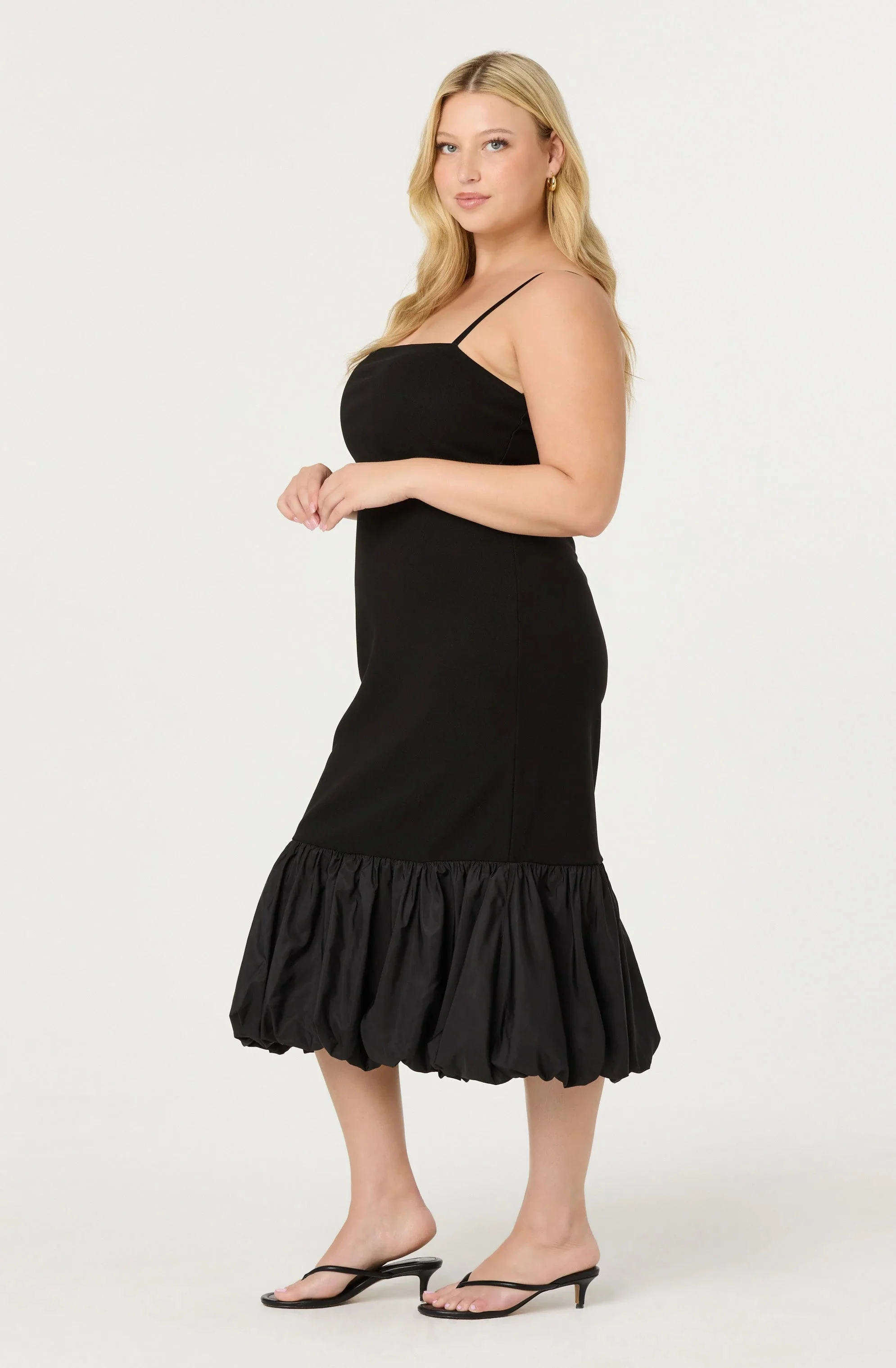 Brittnea Bodycon Bubble Hem Dress