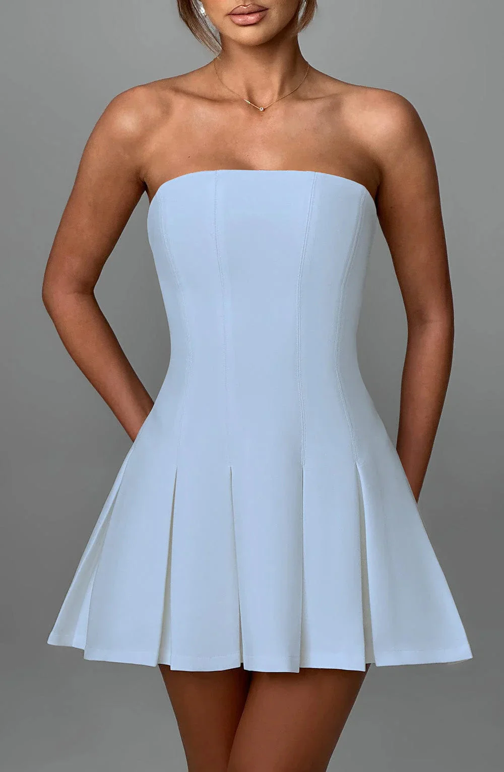 Bryony Mini Dress - Blue