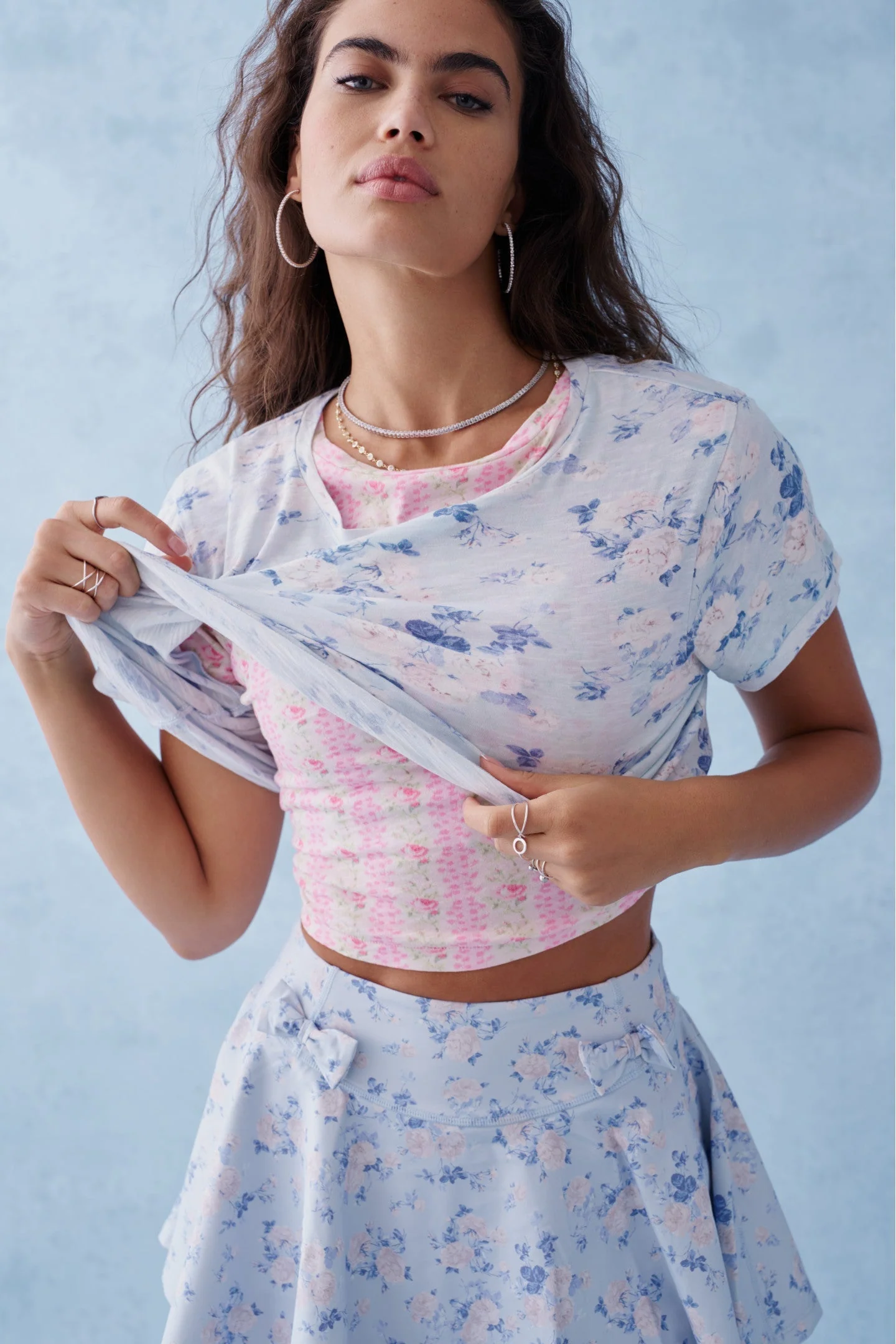 Rubin Cotton Cropped Tee