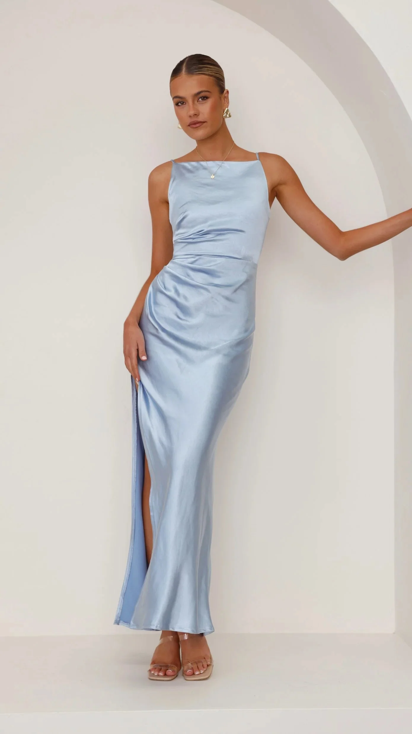 Ava Maxi Dress - Blue