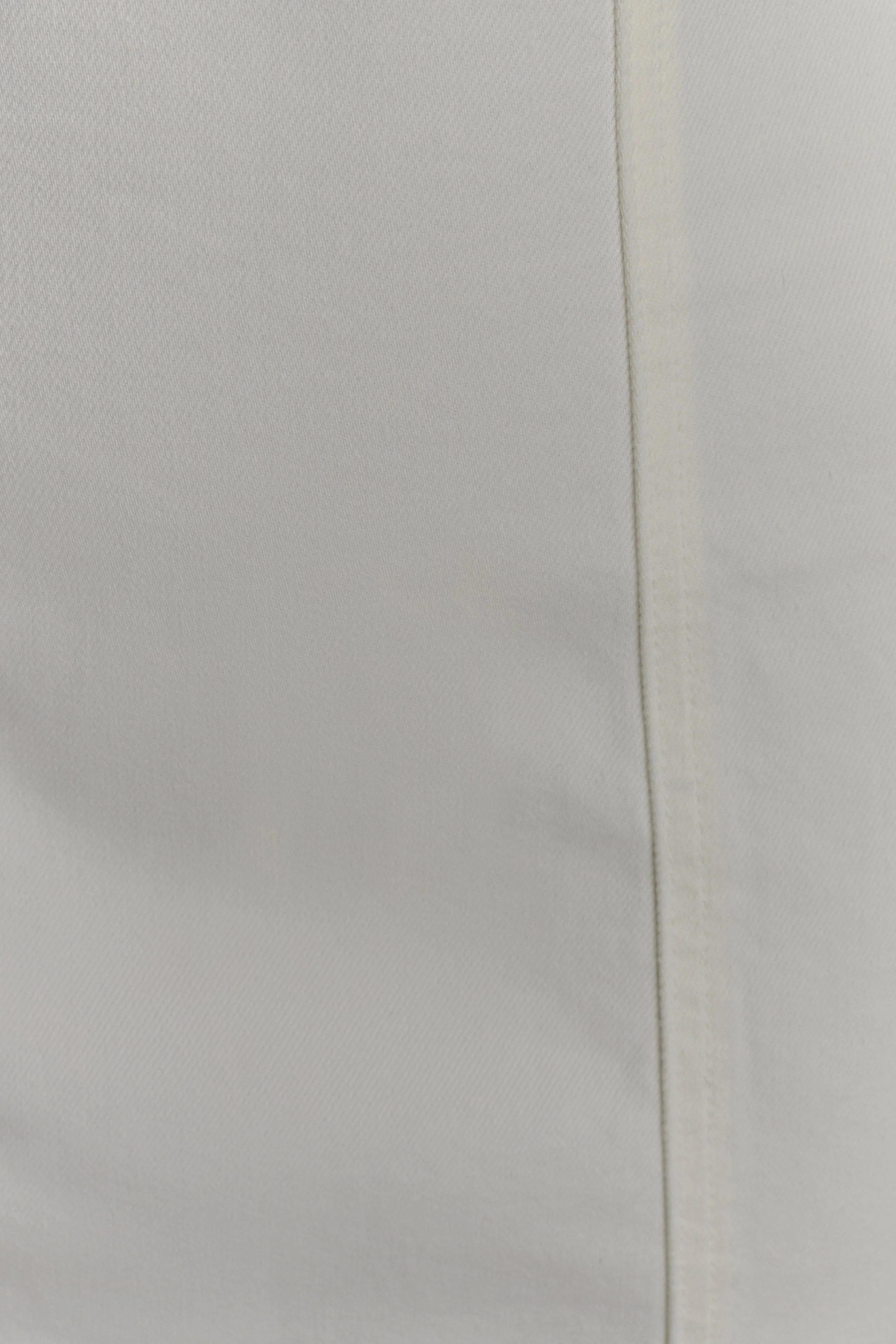 Pascale Off Shoulder Denim Mini Dress - White