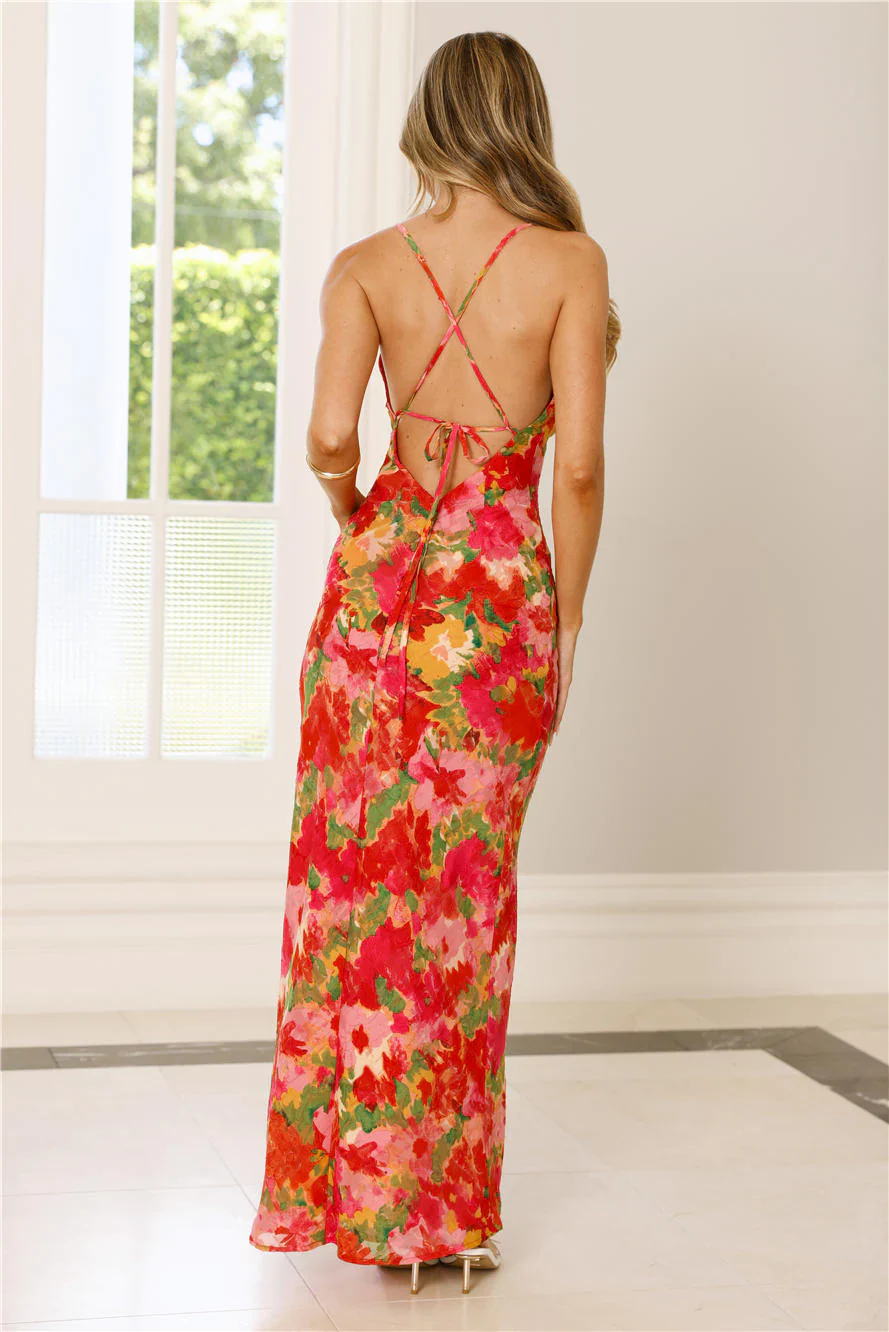 Juicy Secret Maxi Dress Print