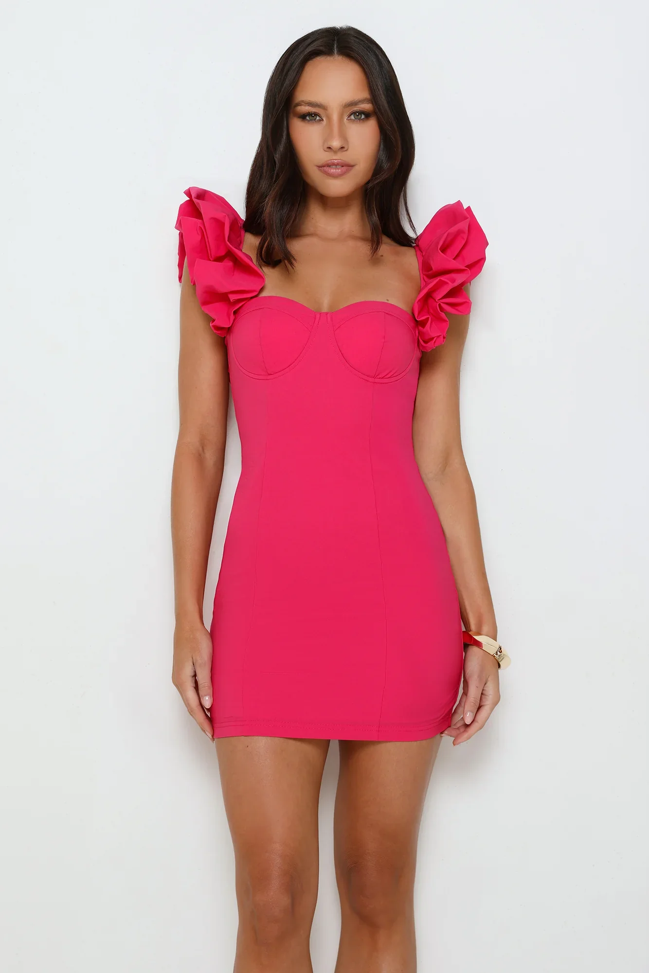 Homecoming Star Mini Dress Pink