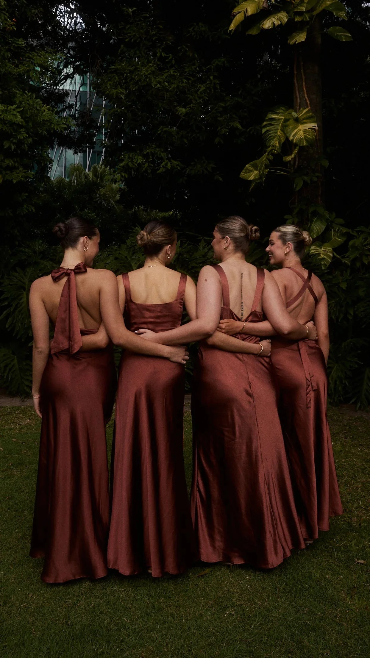 Sian Maxi Dress - Rust