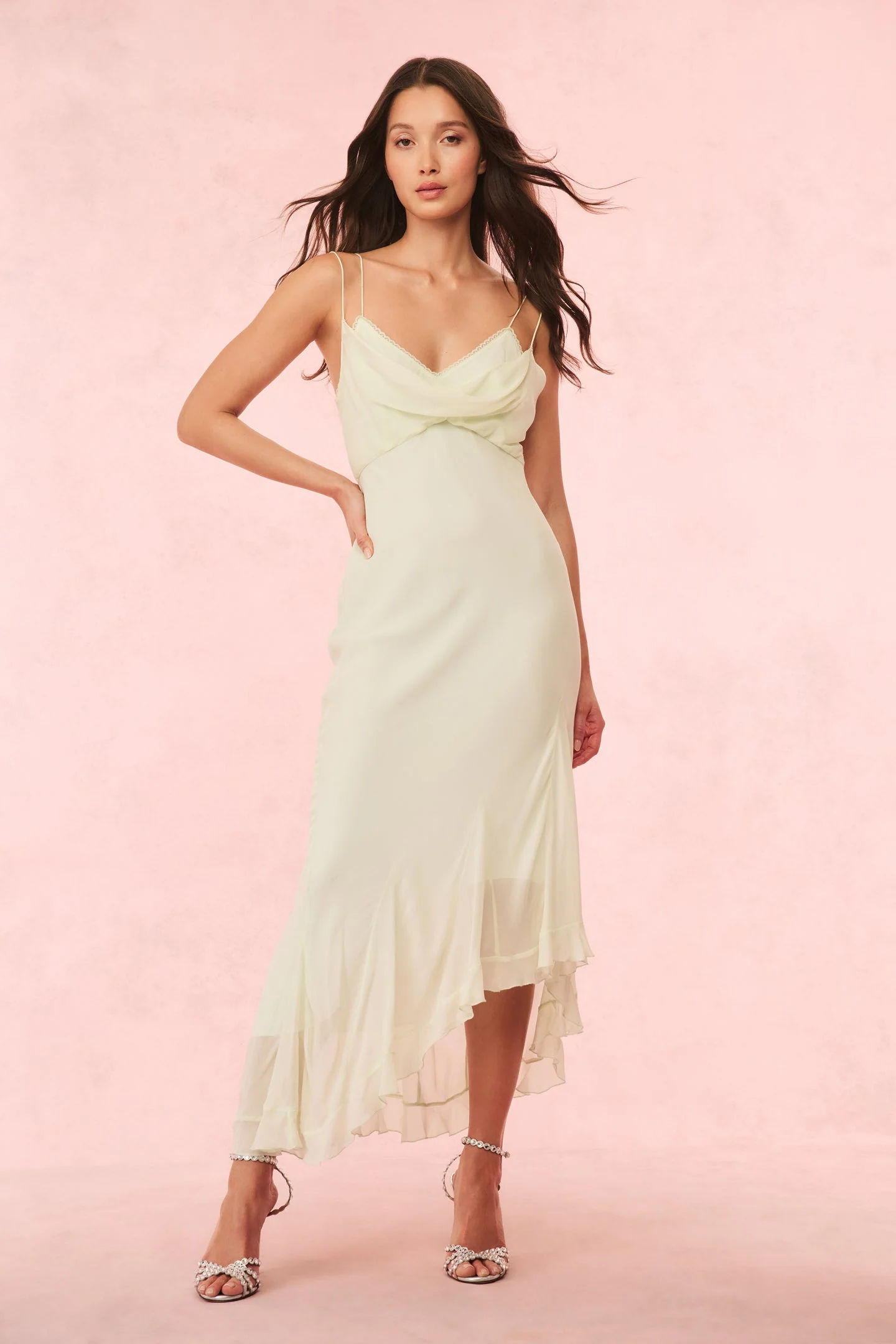 Chesley Chiffon Slip Dress