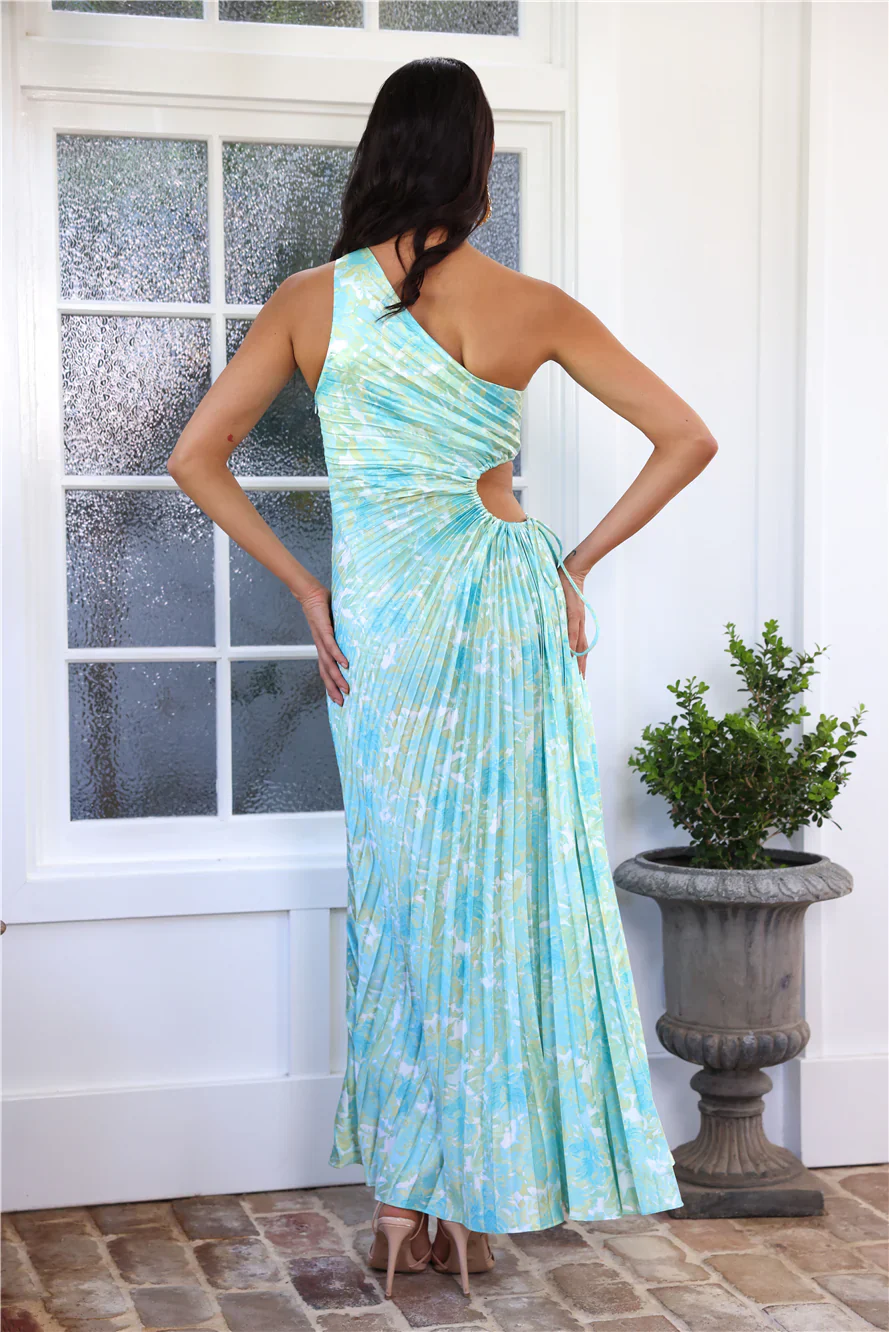 Knowledge Of Style Maxi Dress Blue