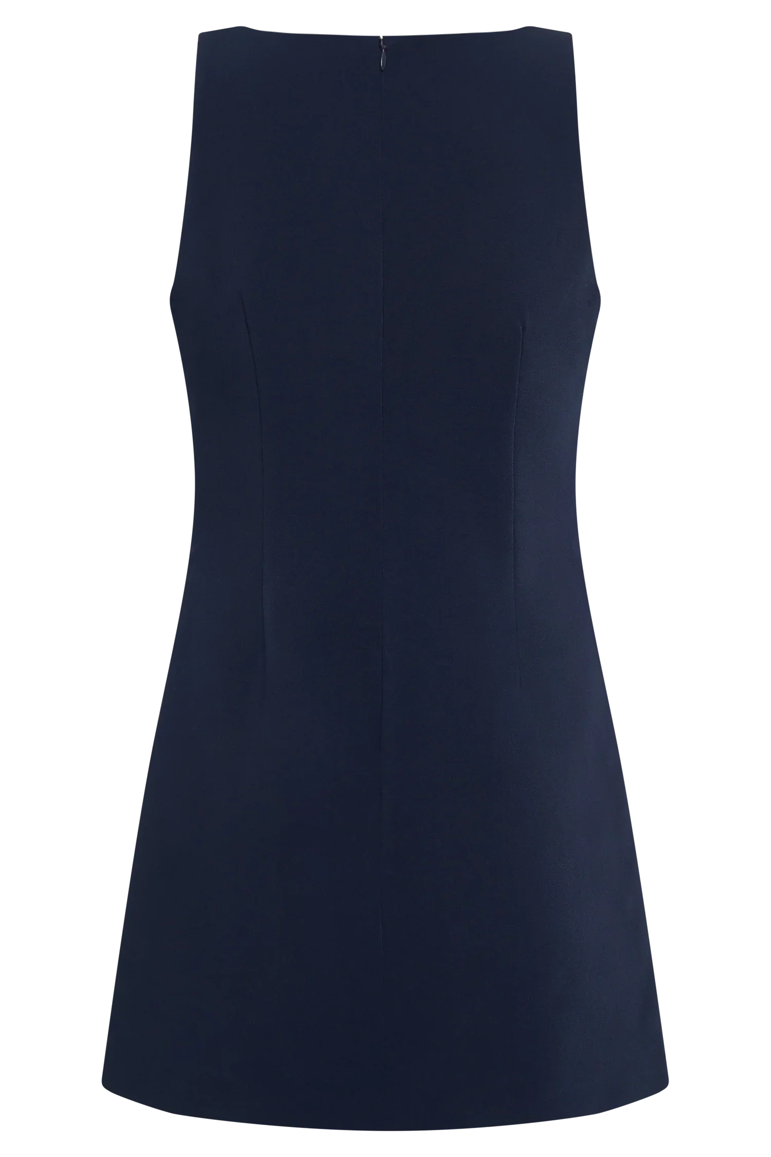 Angela Suiting Mini Dress - Navy