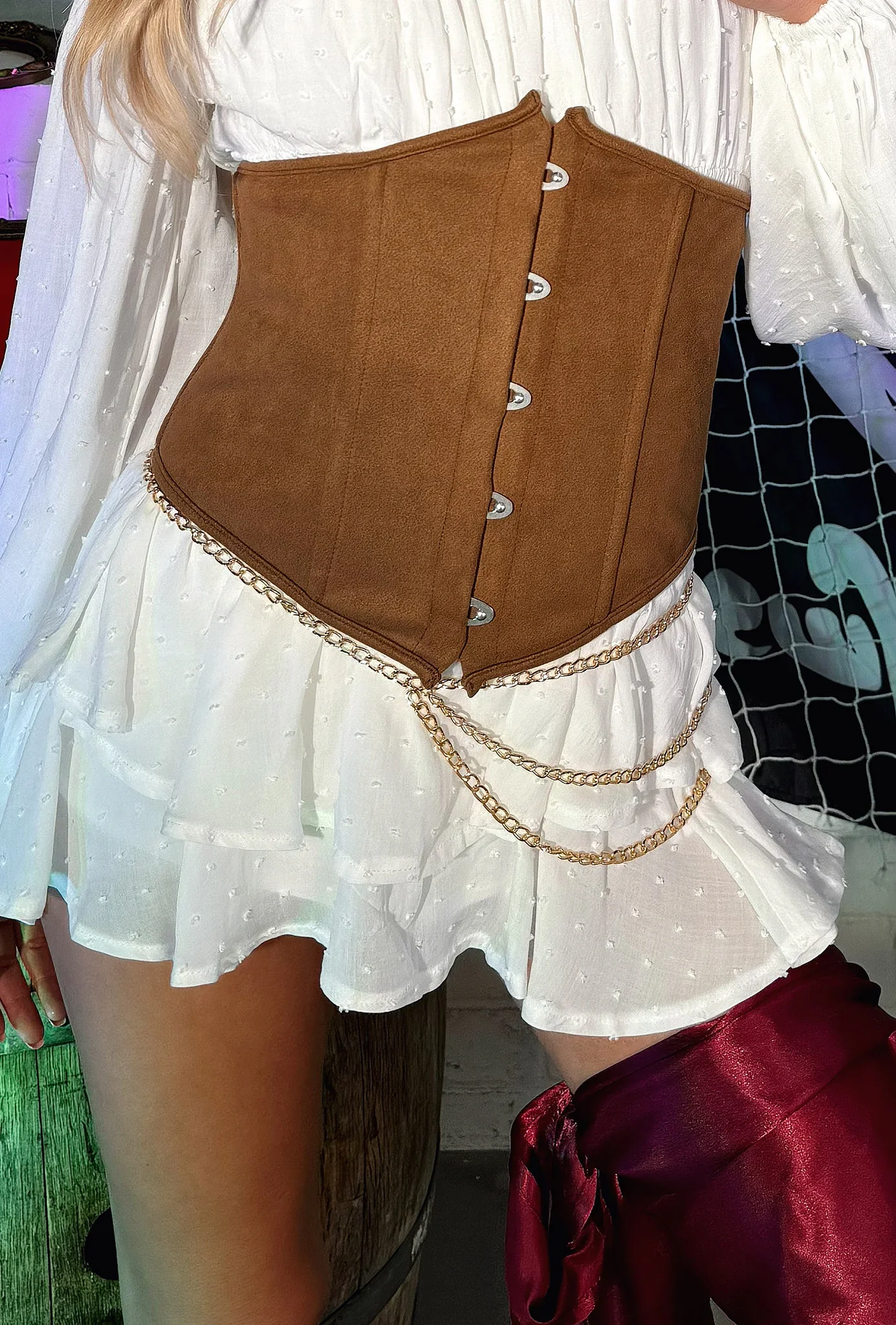 Ahoy Chain Belt - Gold