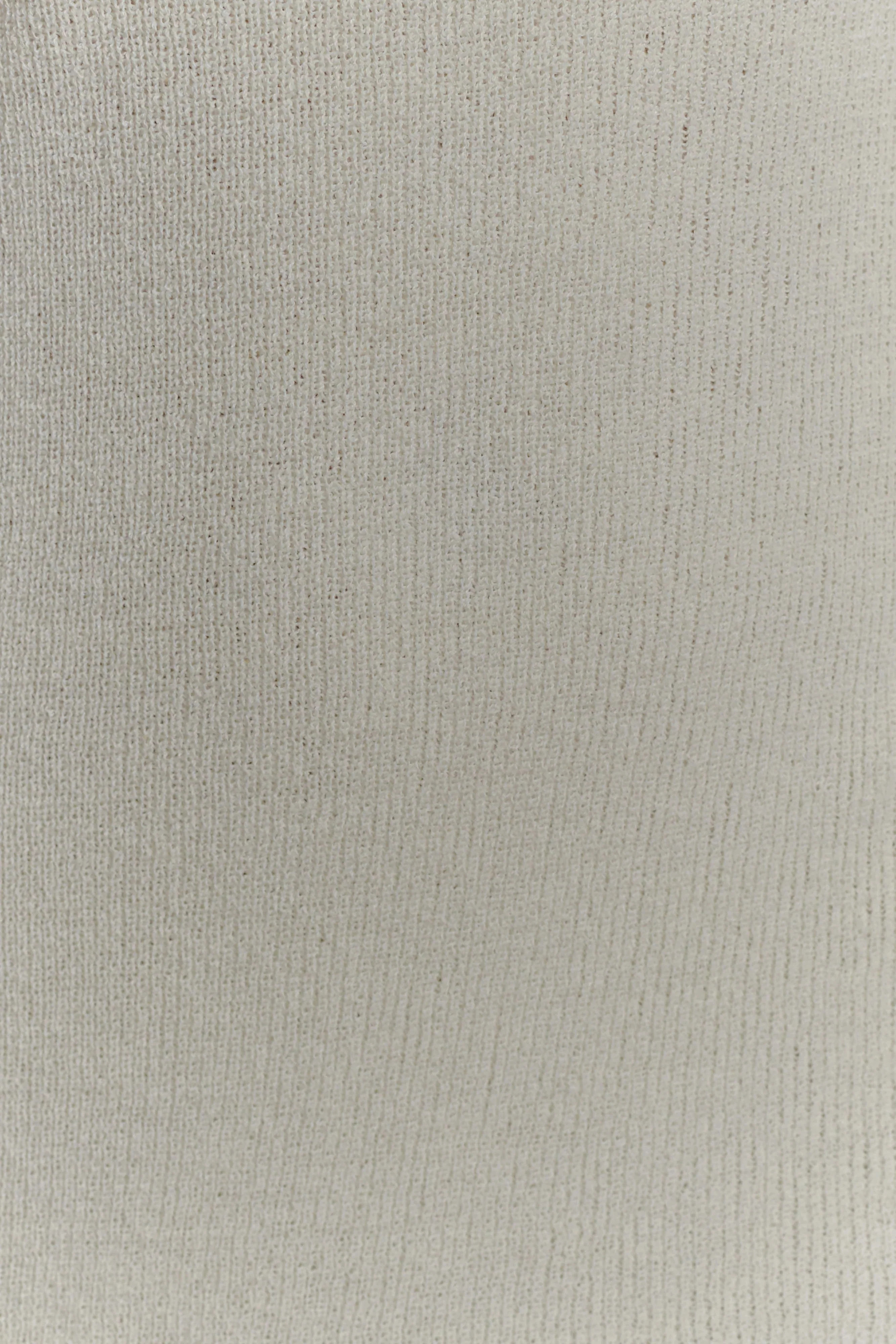 Caprice Halter Knit Mini Dress - White