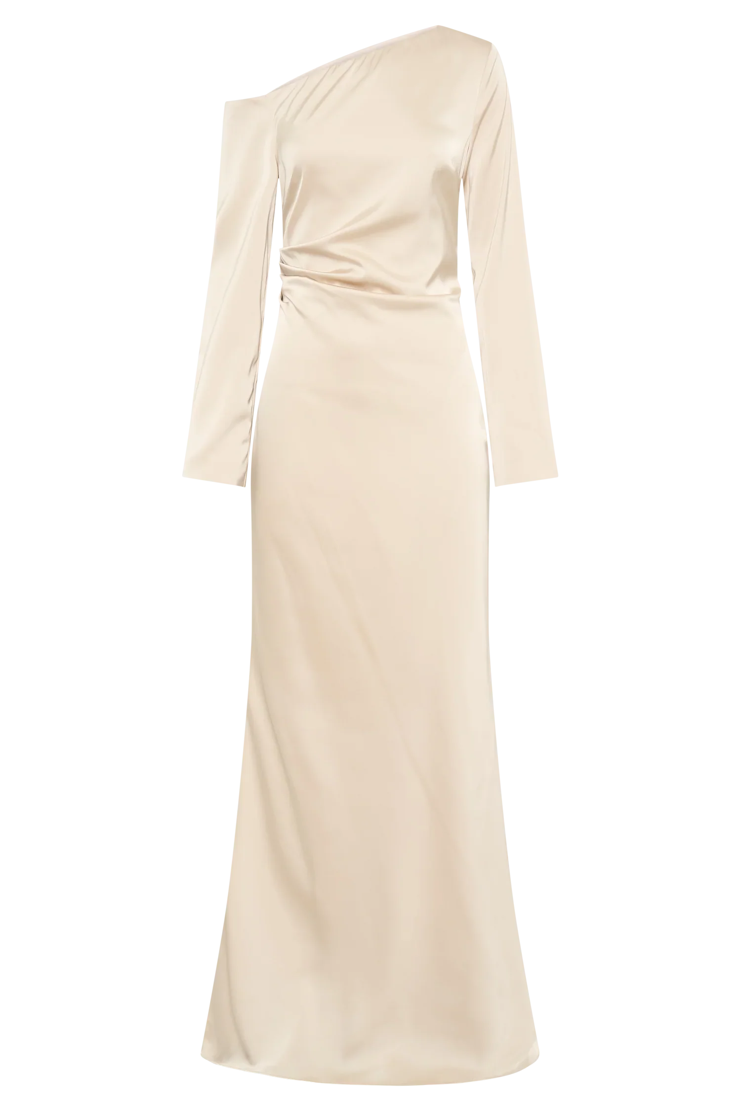 Avery Long Sleeve Maxi Dress - Gold