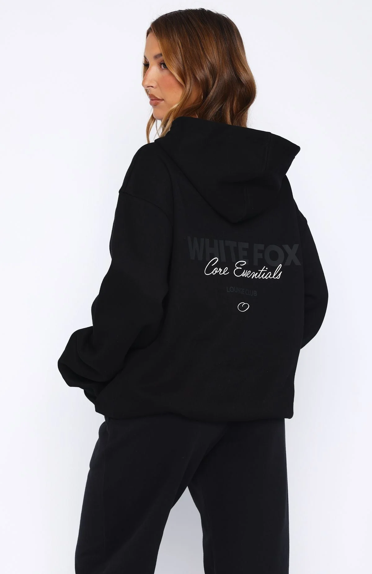 Core Essentials Oversized Hoodie Black