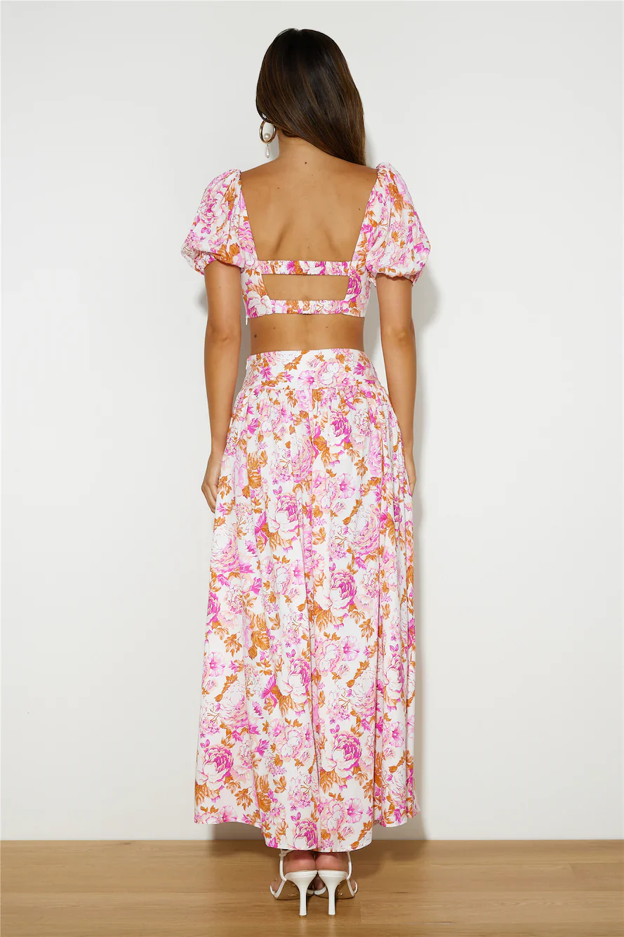 Her Vibe Crop Top Pink