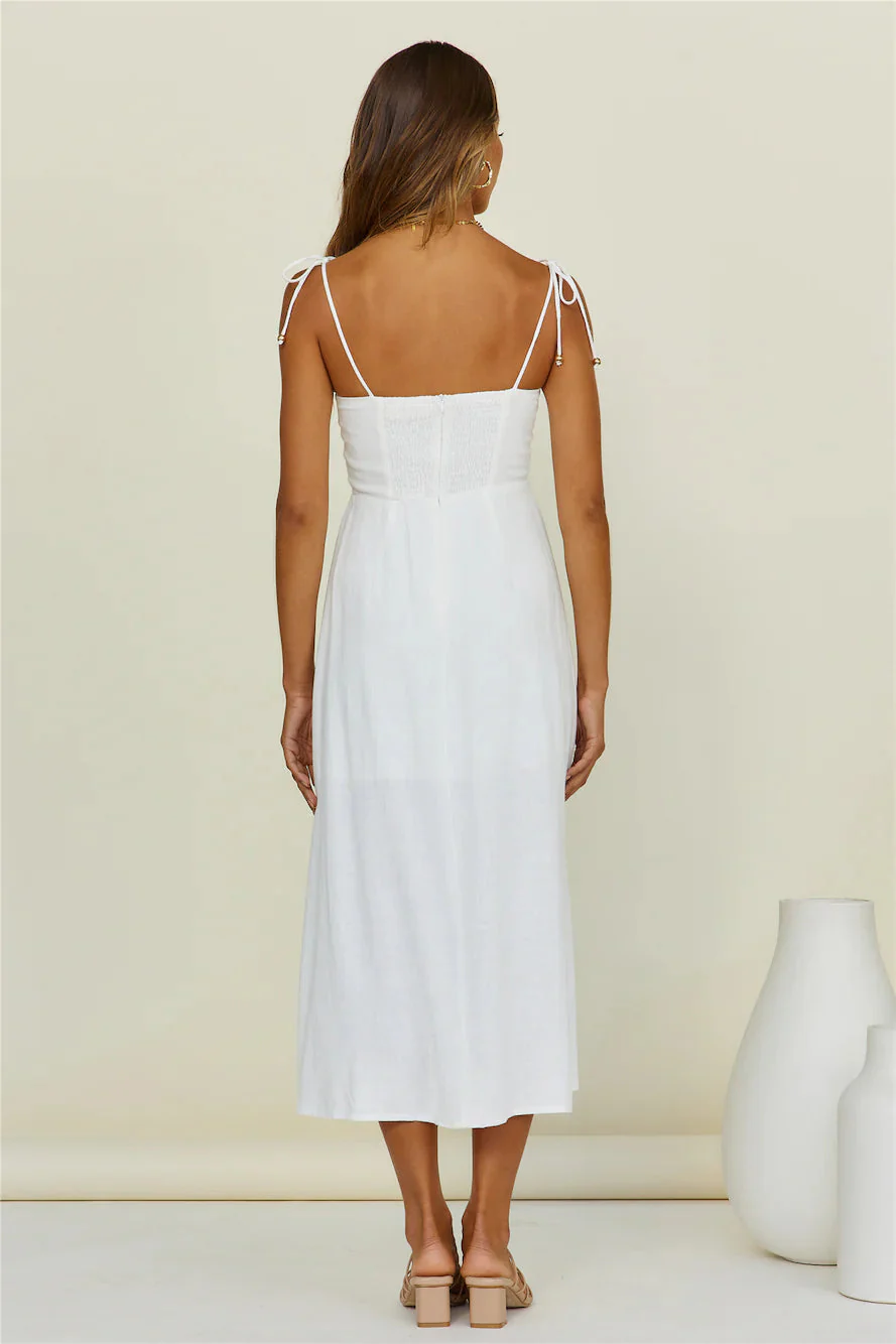 Mallorca Magic Maxi Dress White