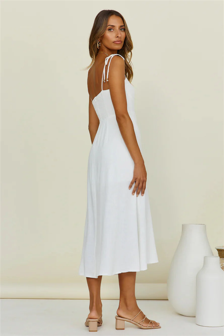 Mallorca Magic Maxi Dress White