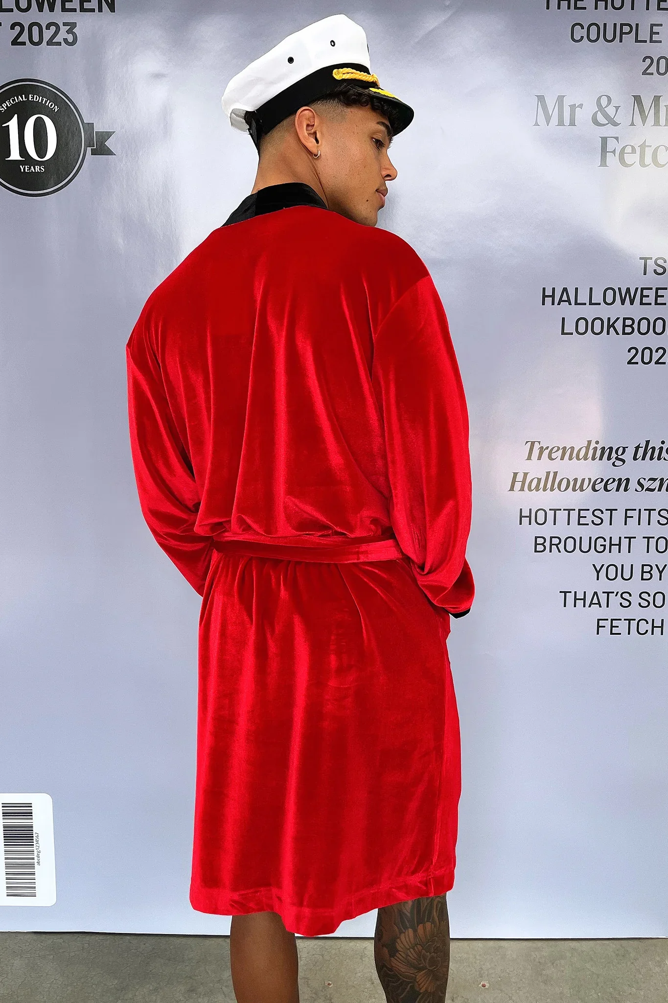 Hef Robe - Red