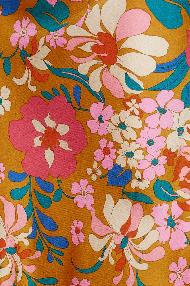 Intriguing Girl Maxi Dress Orange
