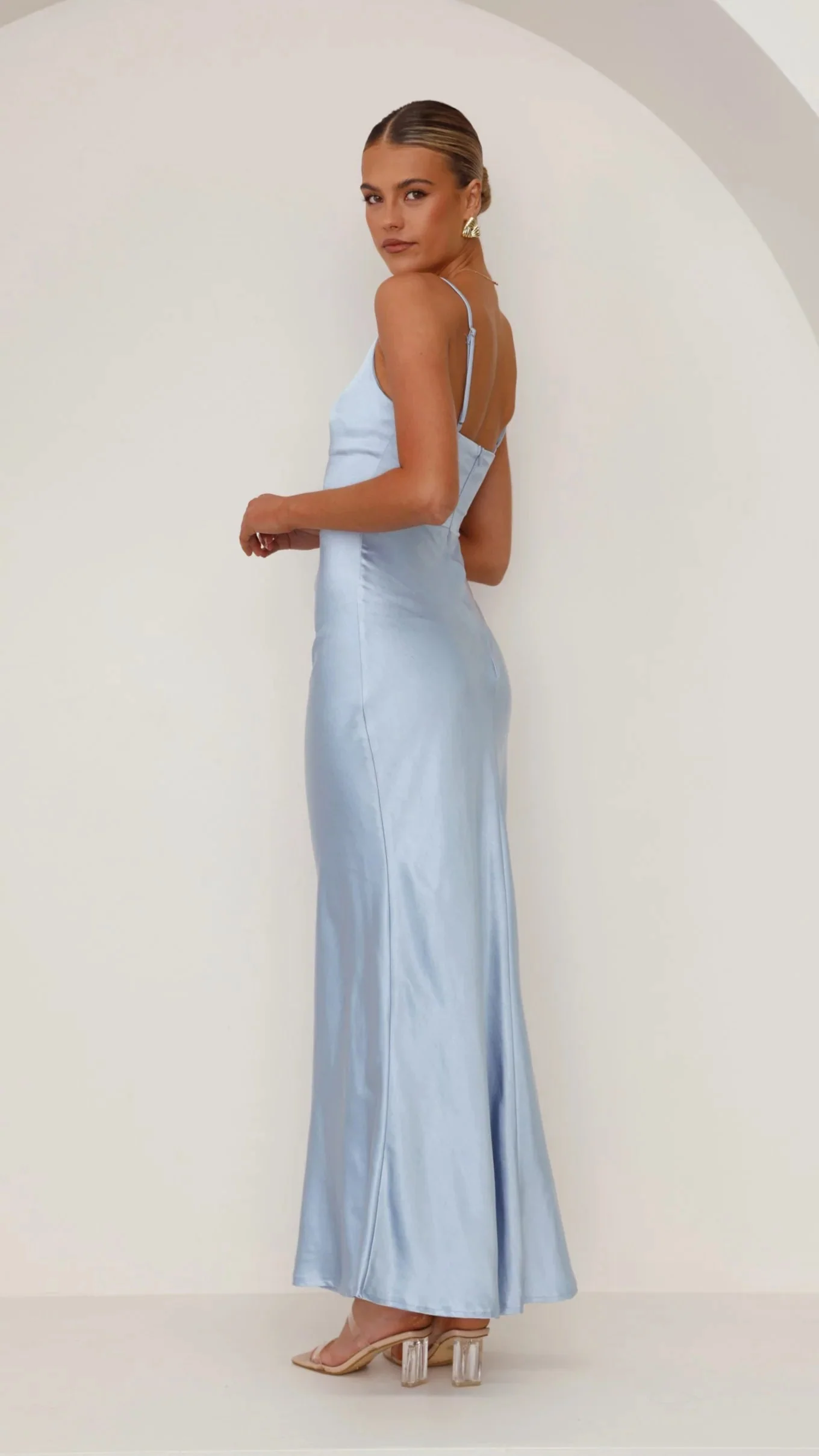 Ava Maxi Dress - Blue