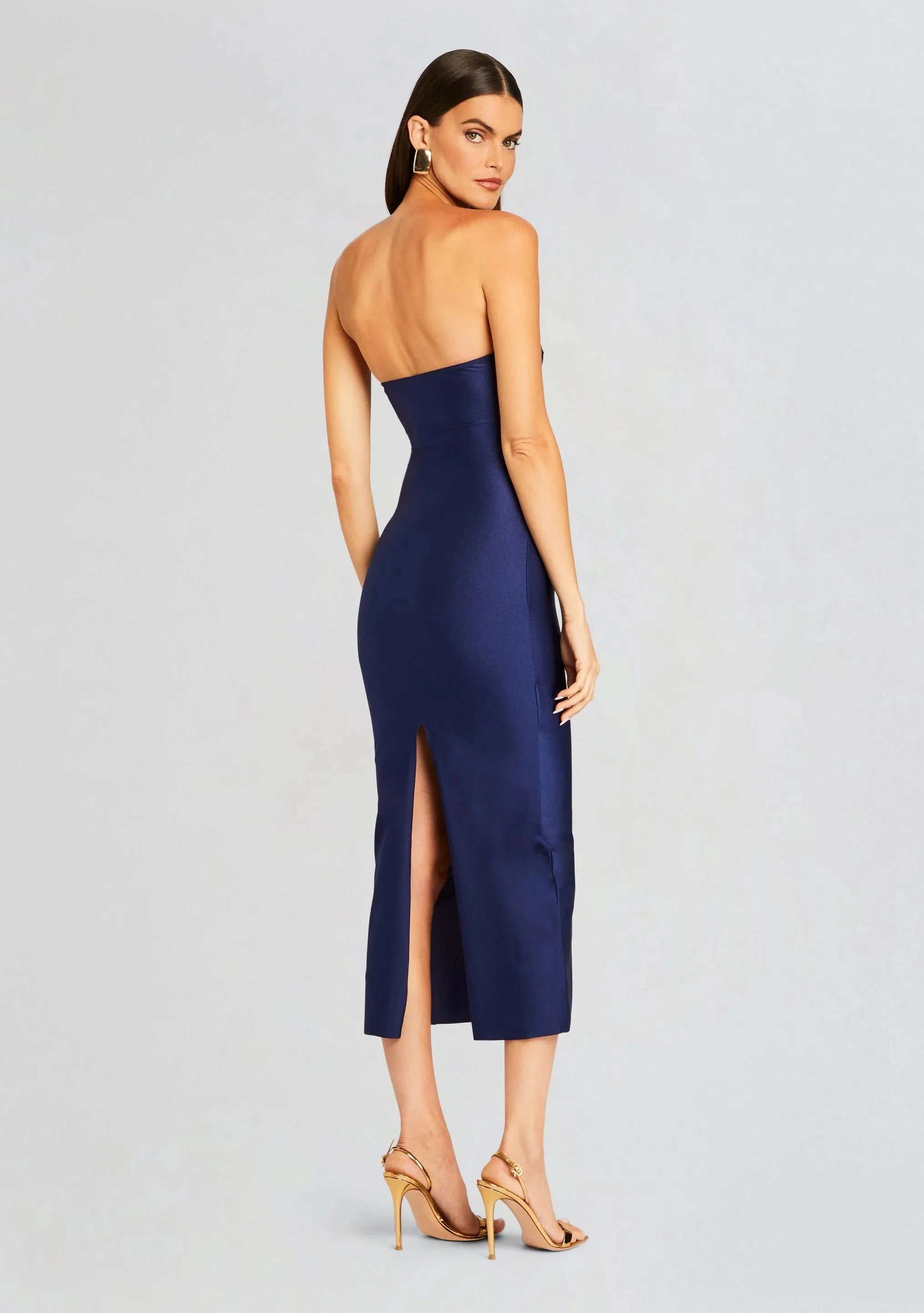 Lily Lycra Maxi Dress