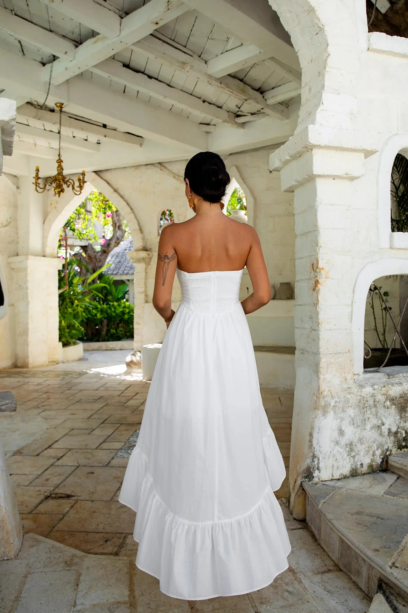 Love In The Summer Maxi Dress White
