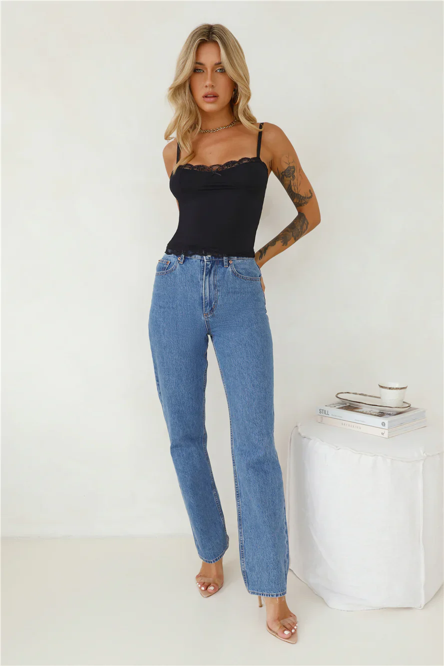 LIONESS Top Model Cami Onyx