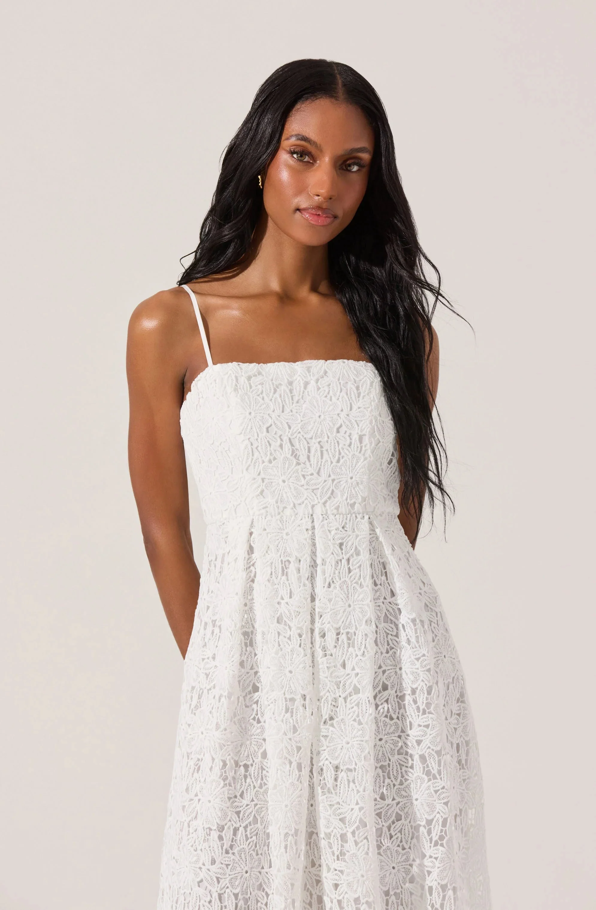 Lace Midi Dress