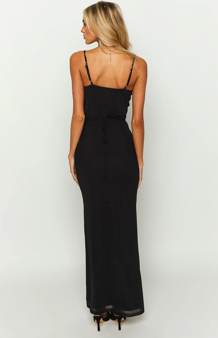 Dilara Black Maxi Dress