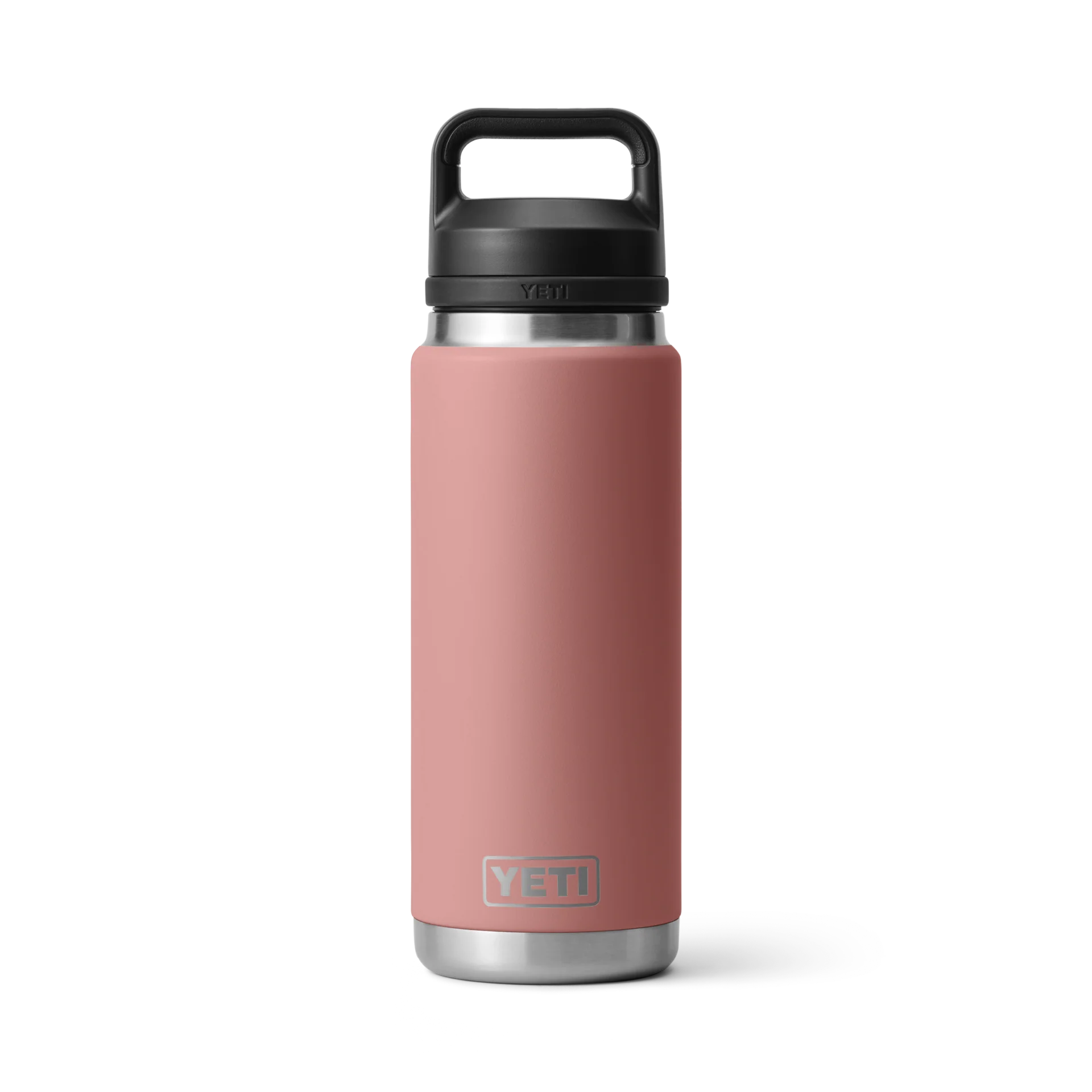 YETI 26 oz Insulated Straw Cap Water Bottle Leak-Resistant-Sandstone Pink