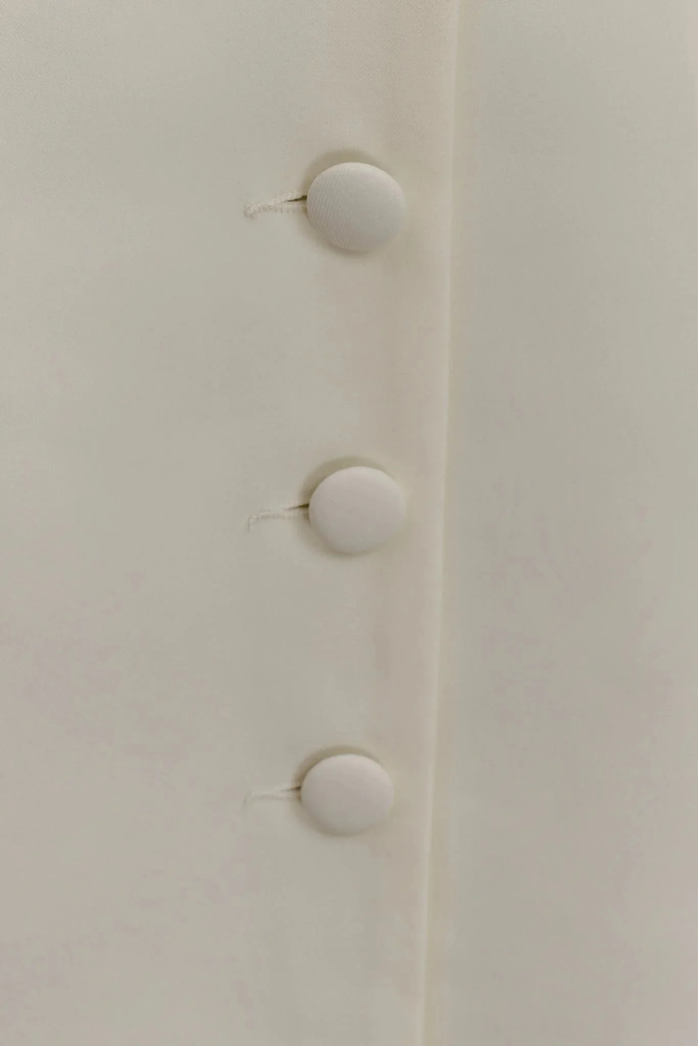 Jolie Boat Neck Suiting Mini Dress - Ivory