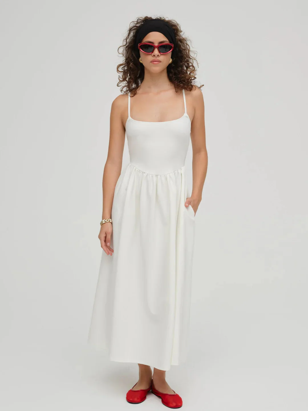 Wilhelmina Midi Dress