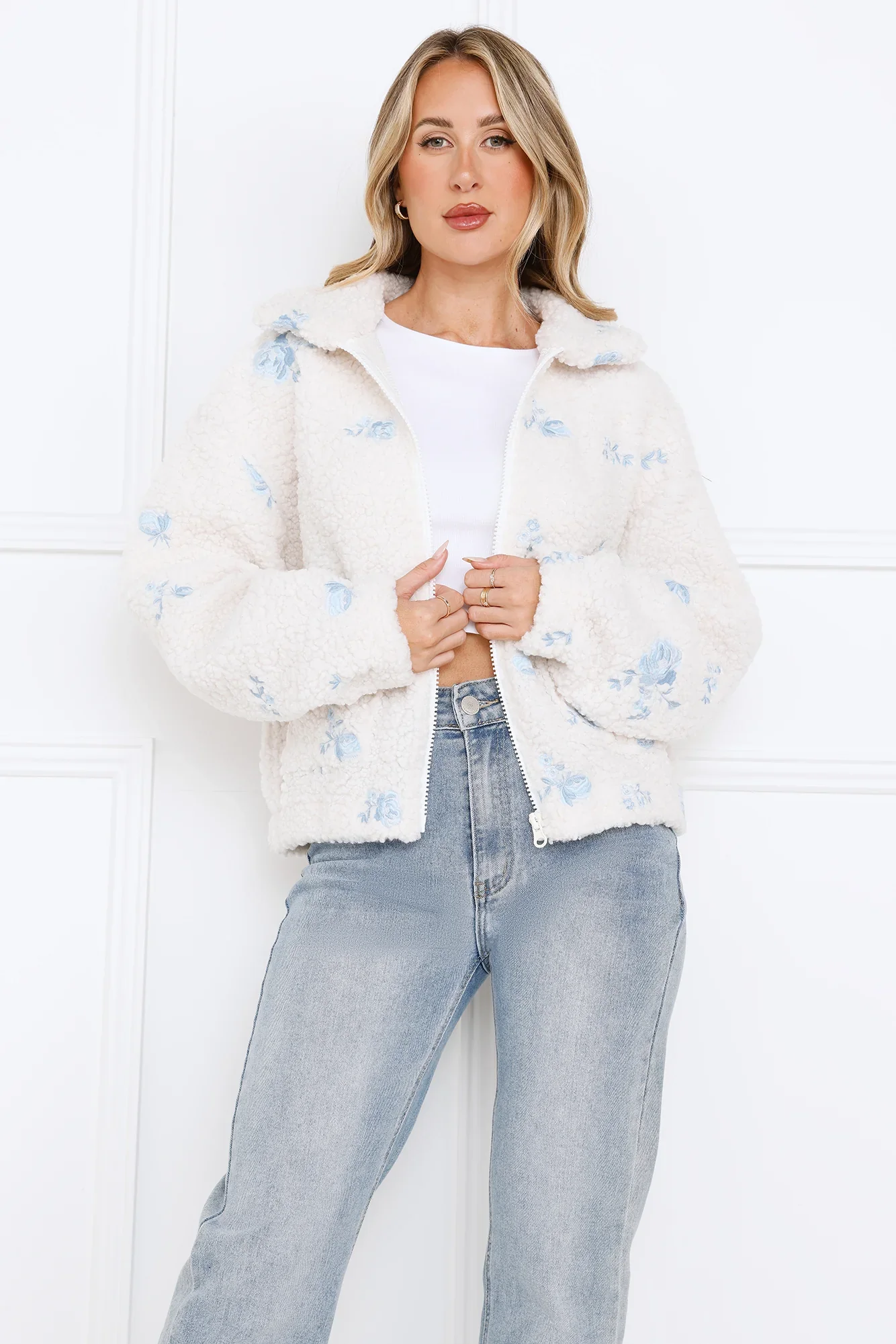 Hibernation Teddy Jacket Cream