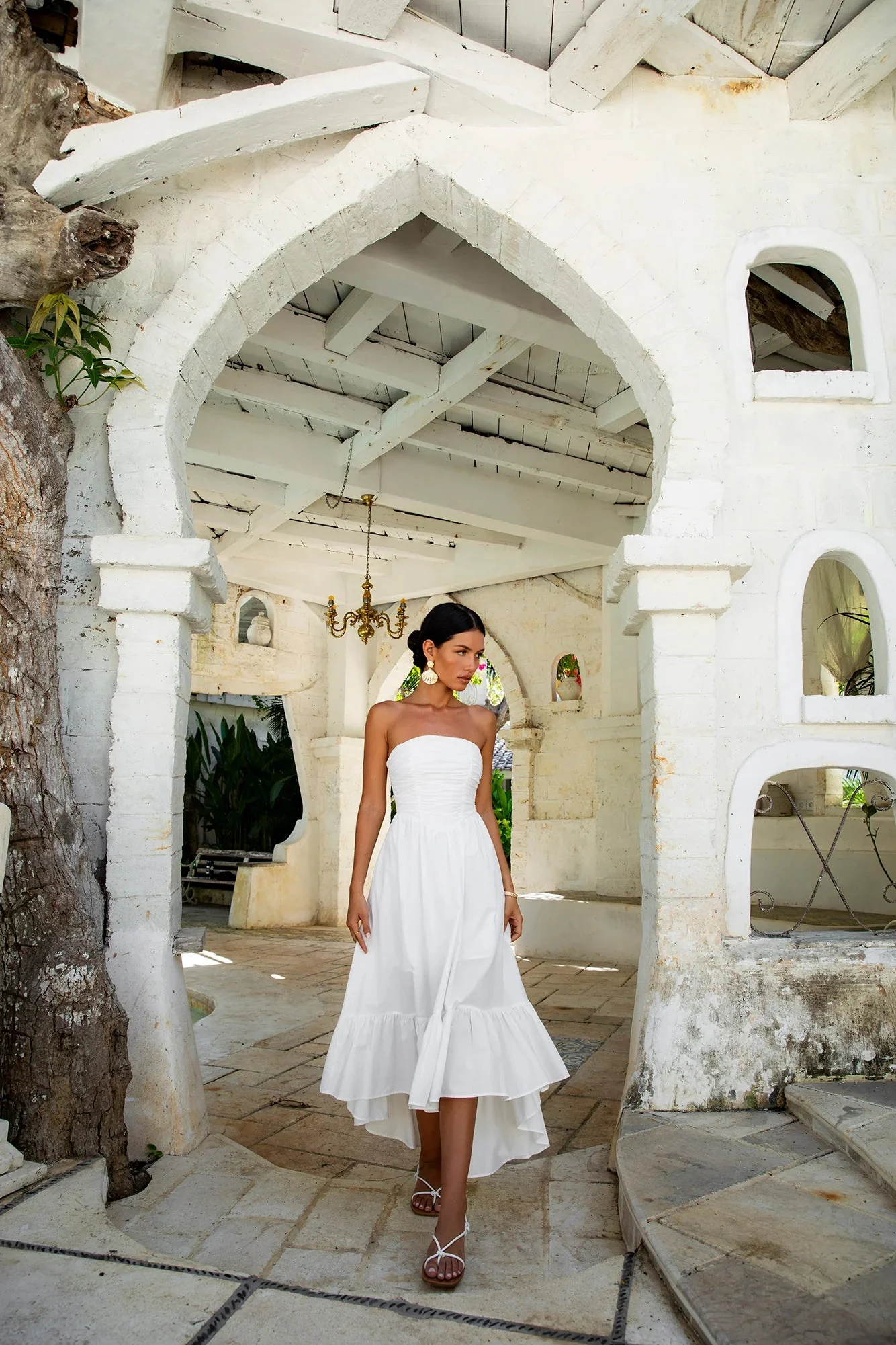 Love In The Summer Maxi Dress White