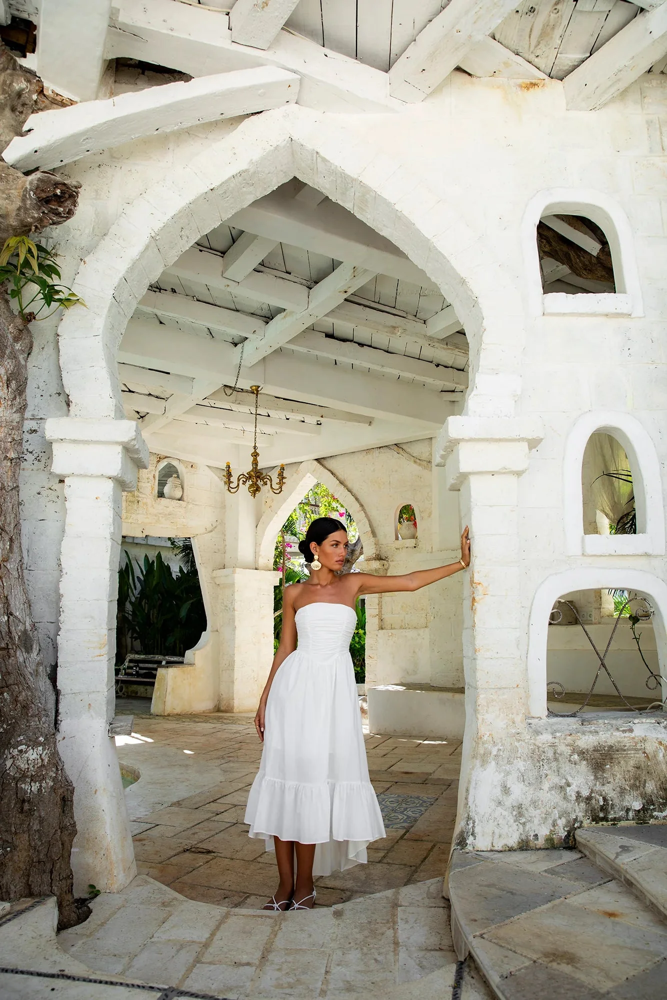 Love In The Summer Maxi Dress White