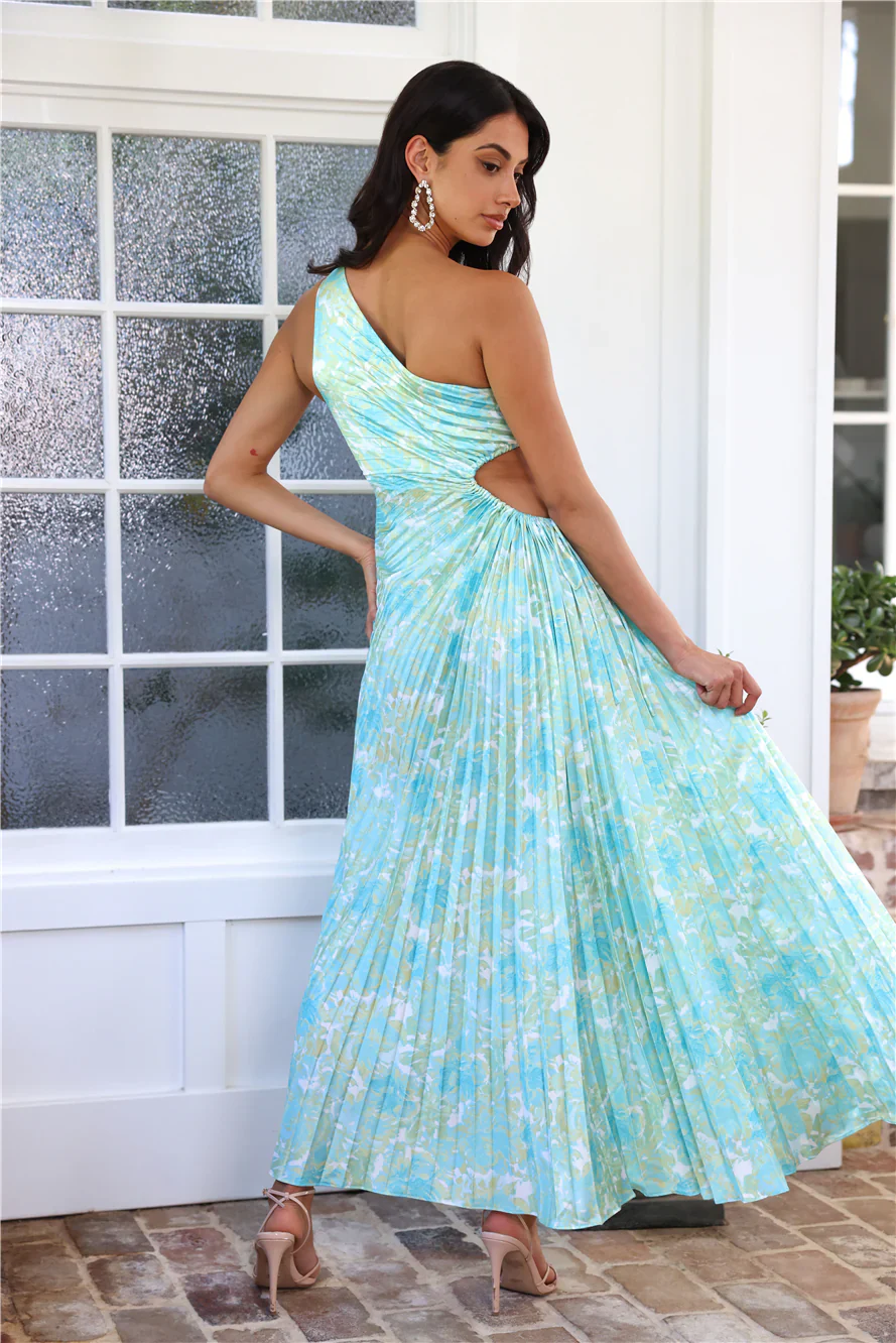 Knowledge Of Style Maxi Dress Blue