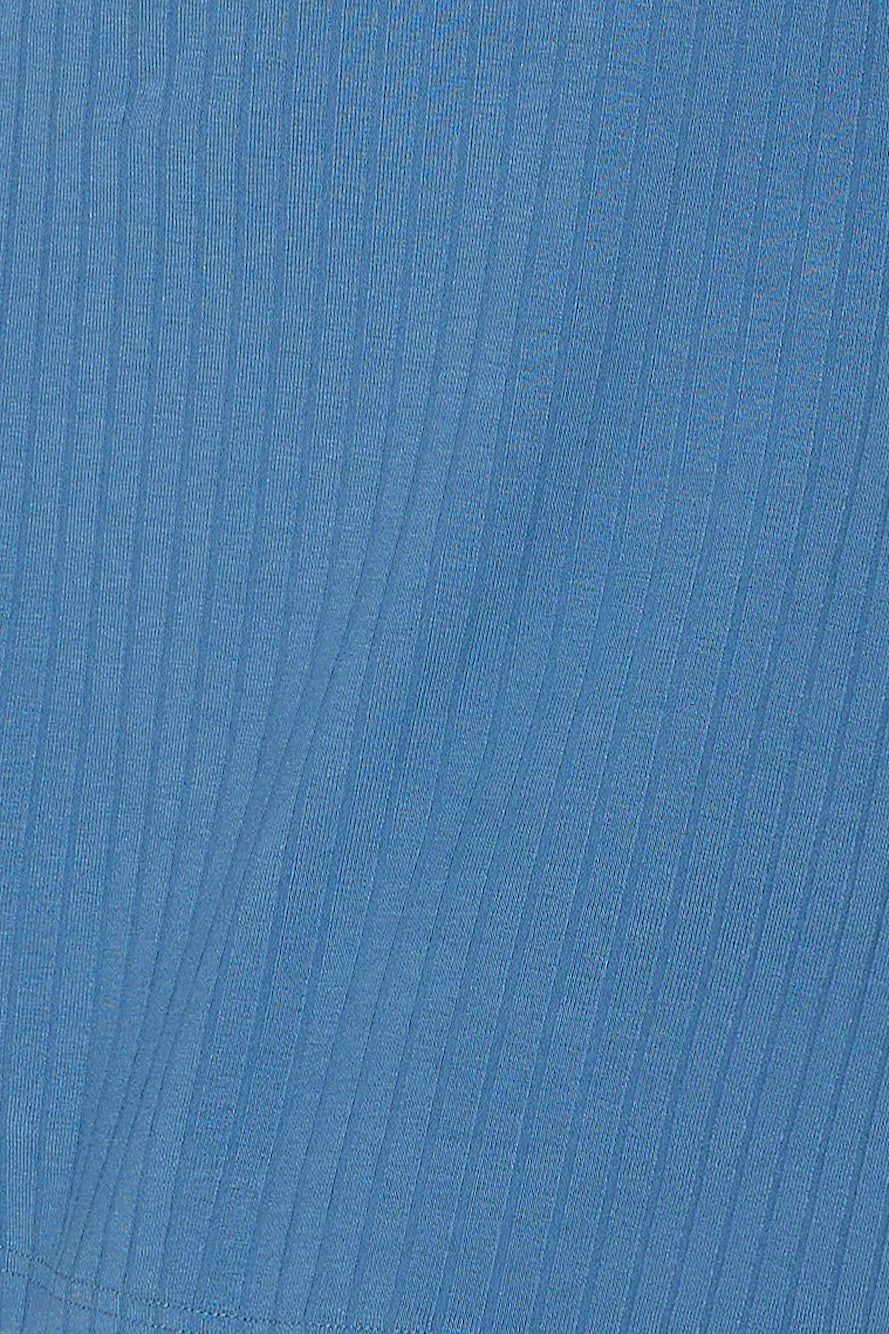 Laser Focus Mini Dress Blue