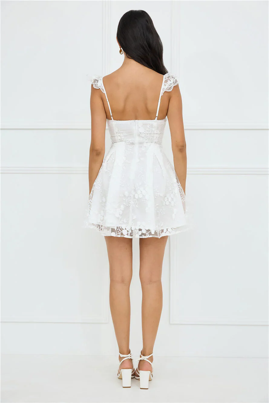 Indy Mini Dress White